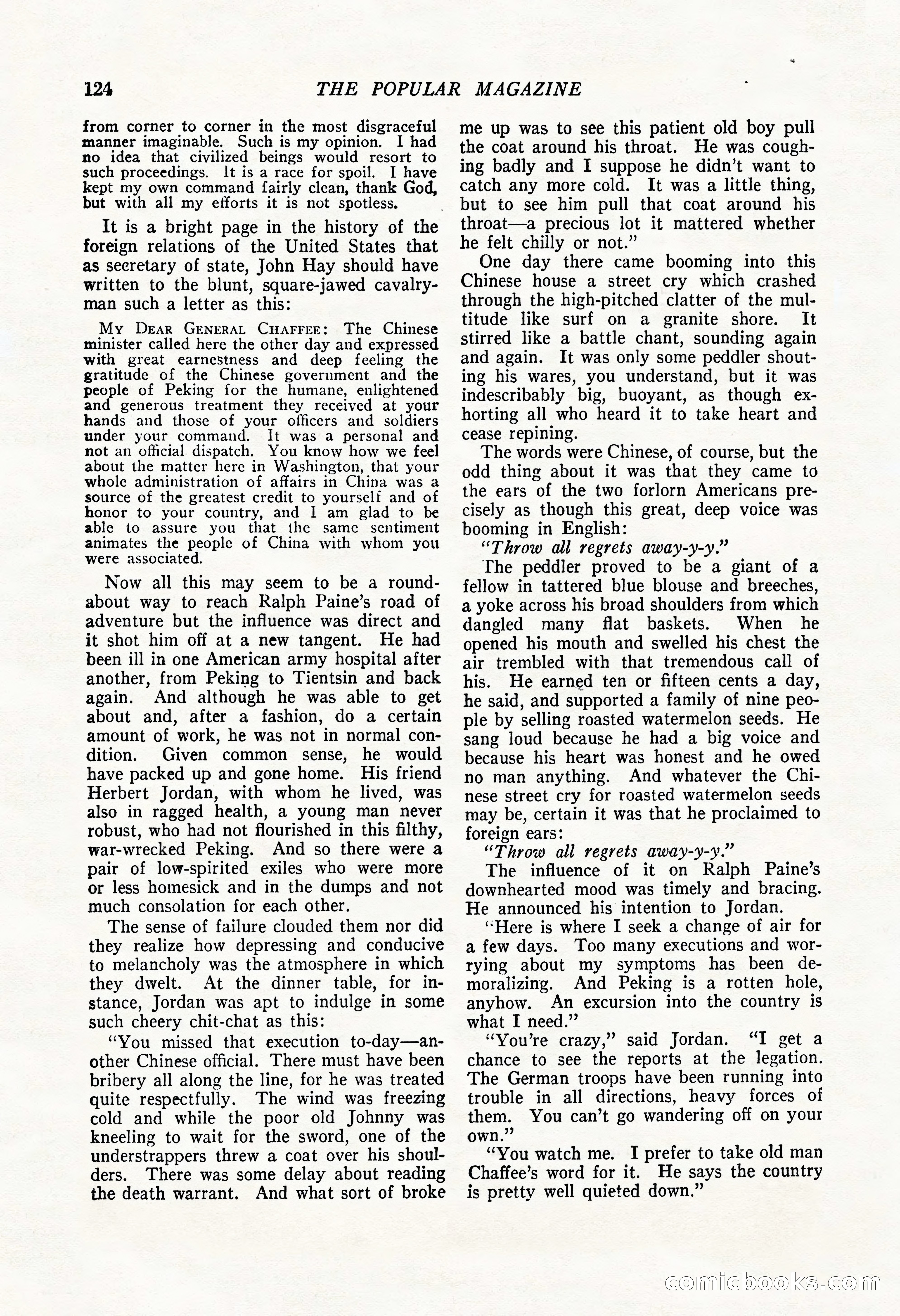 The Popular Magazine, May 20, 1922 — page 126 of 196