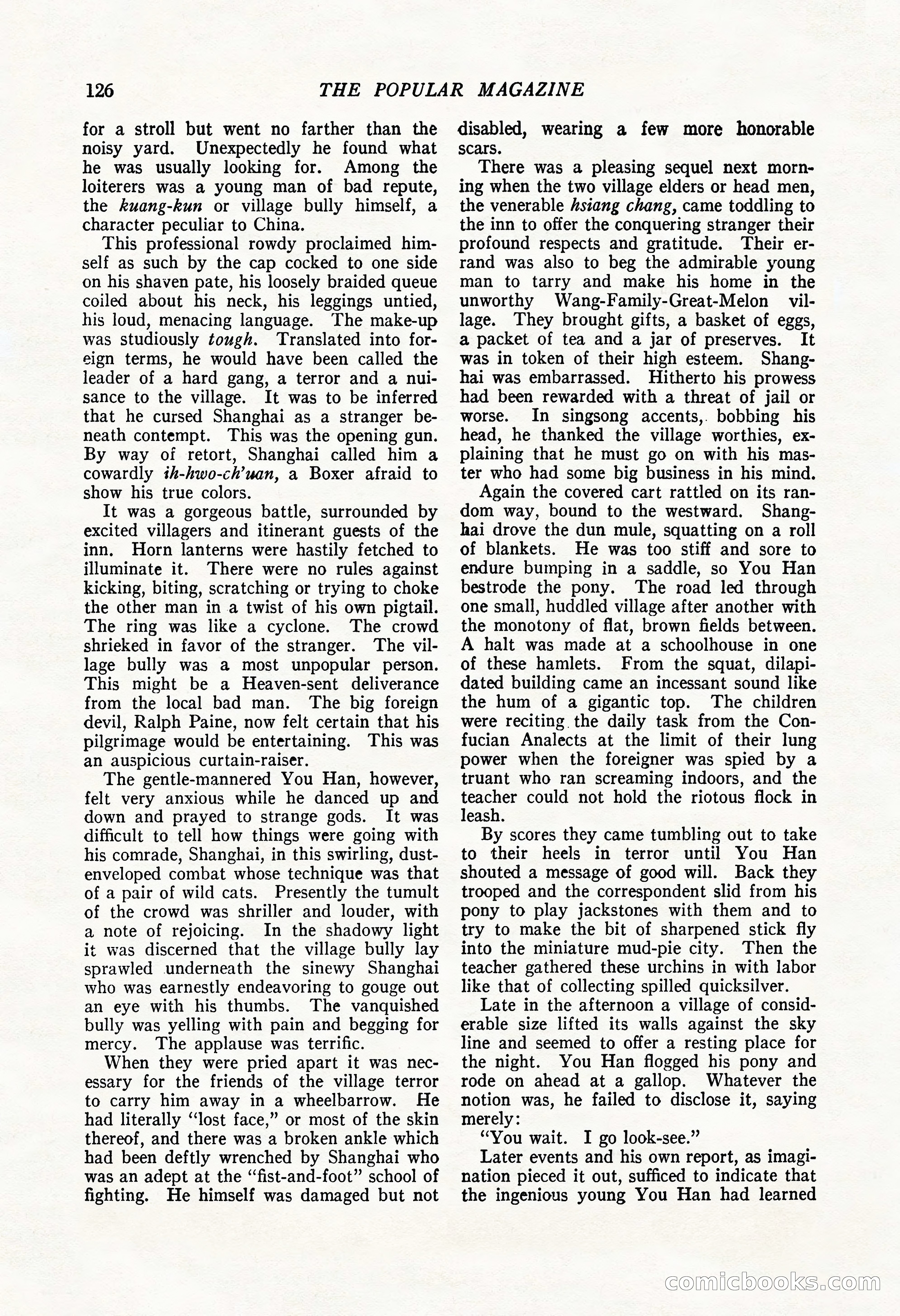 The Popular Magazine, May 20, 1922 — page 128 of 196