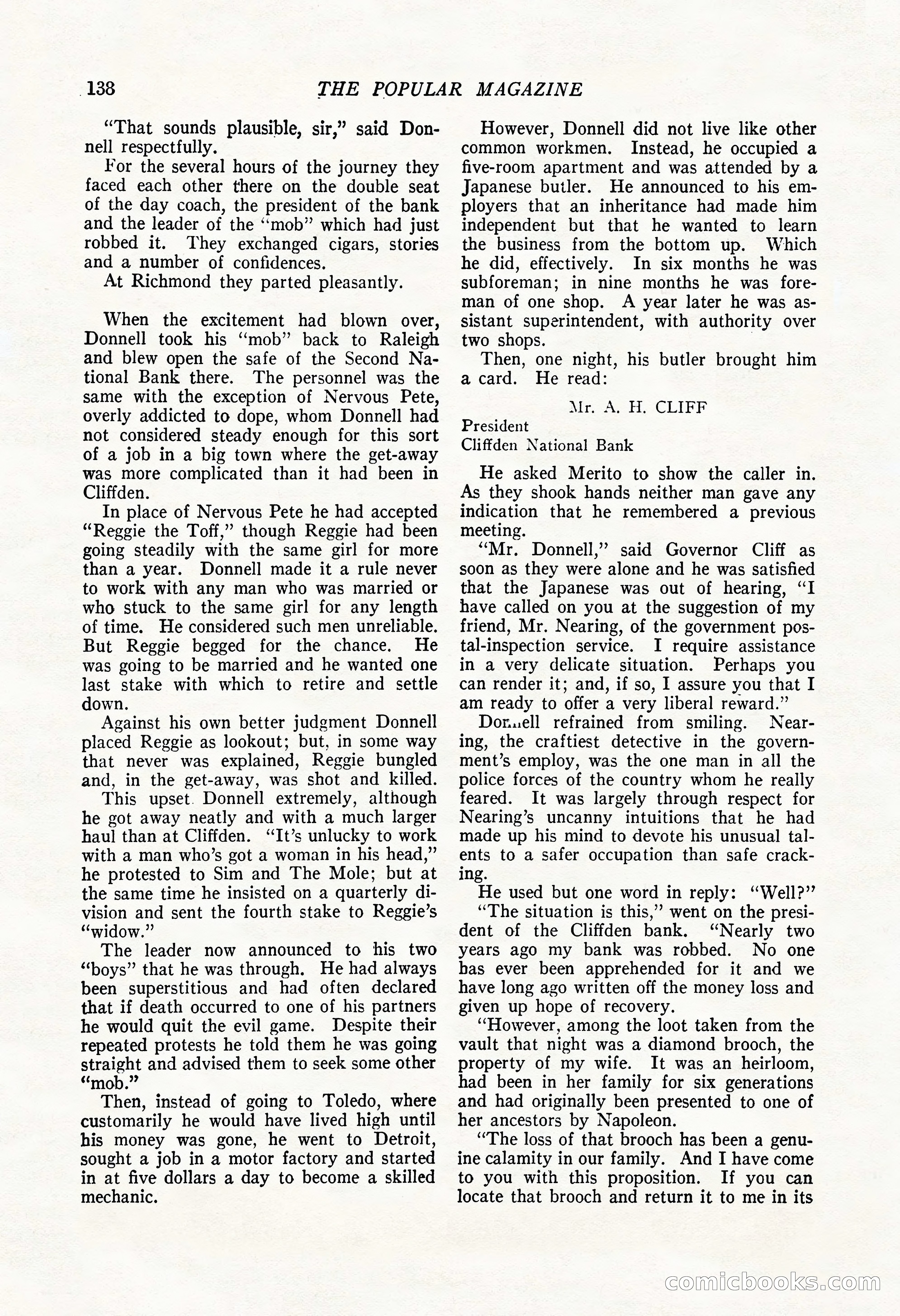 The Popular Magazine, May 20, 1922 — page 140 of 196
