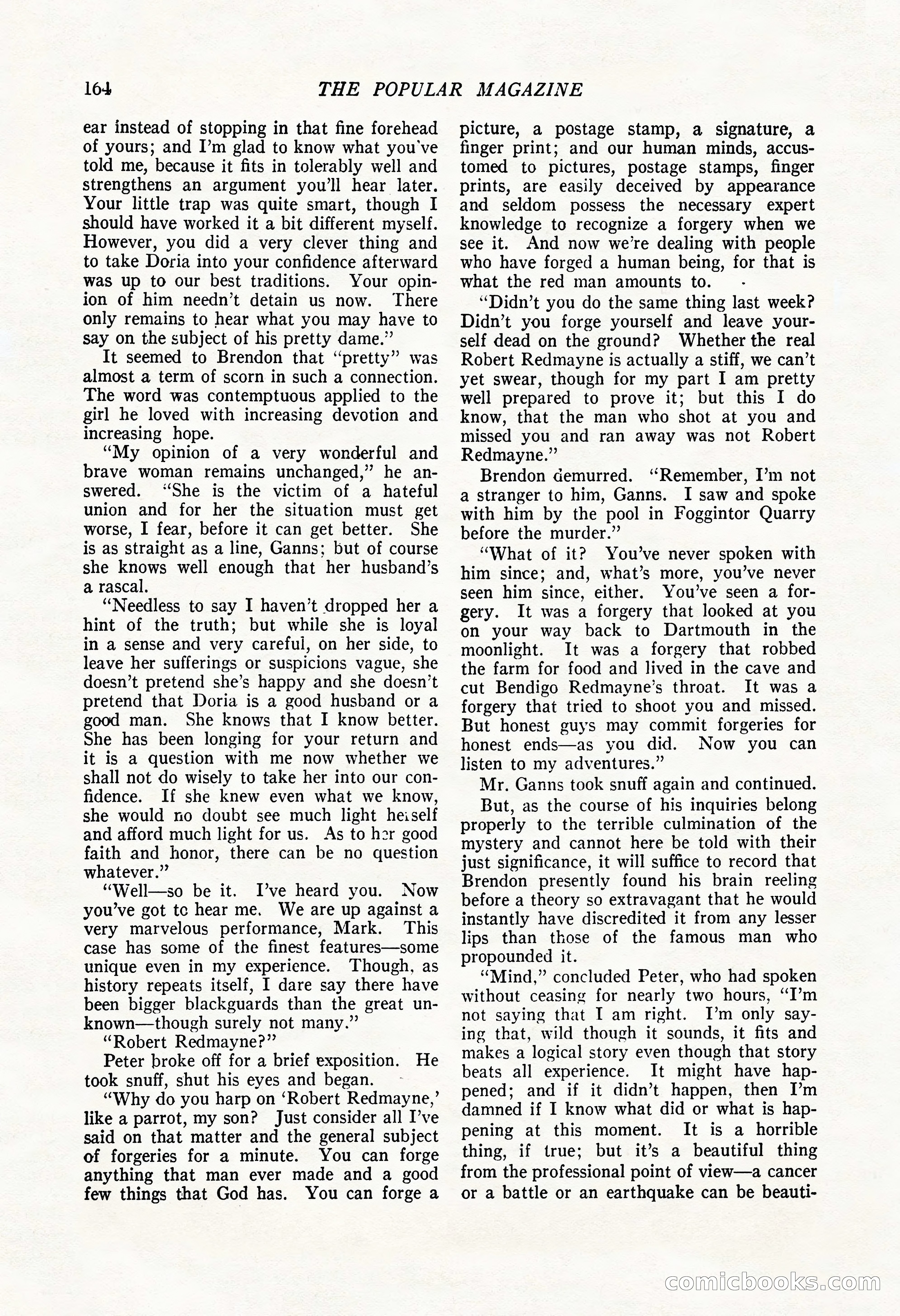 The Popular Magazine, May 20, 1922 — page 166 of 196