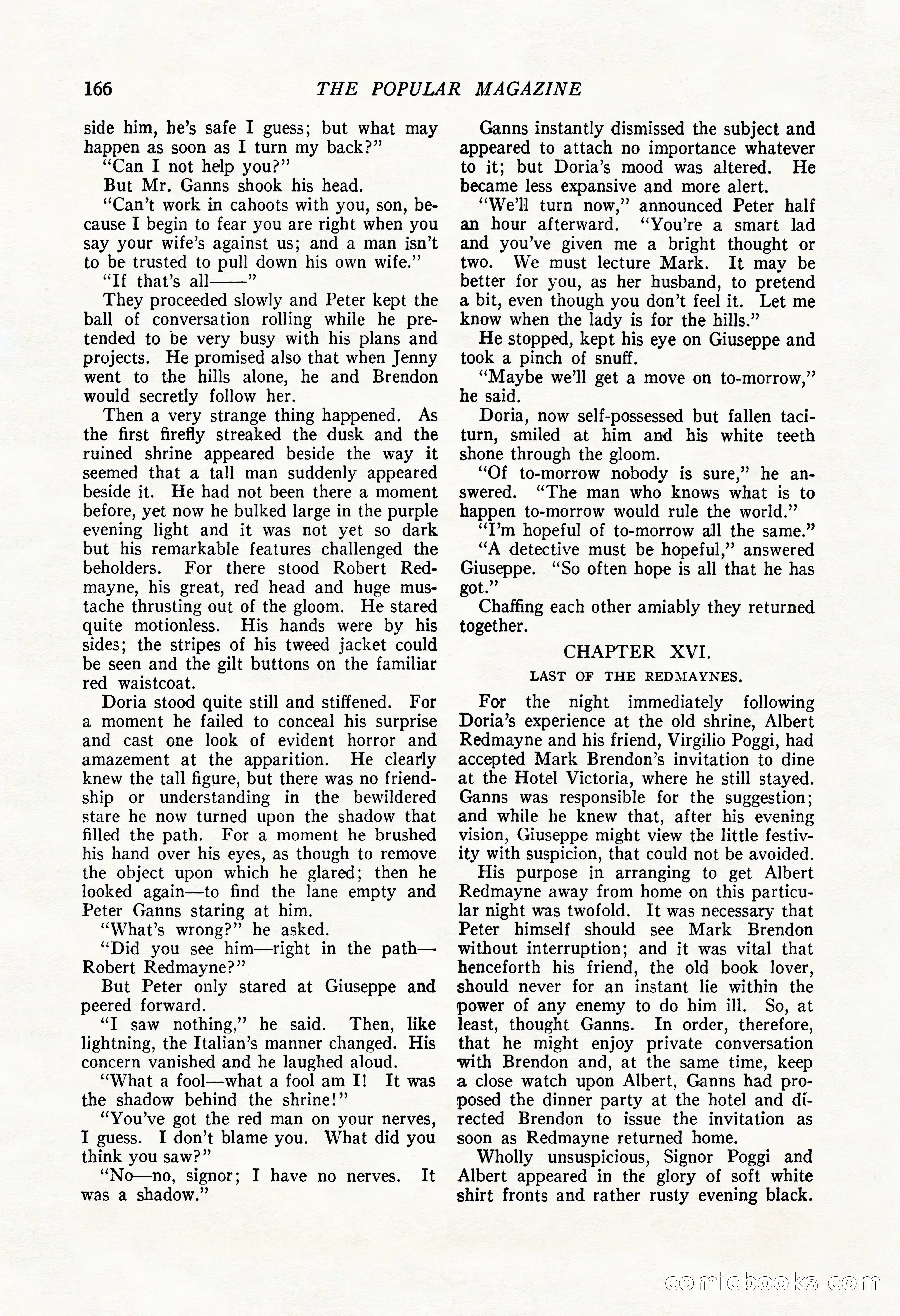 The Popular Magazine, May 20, 1922 — page 168 of 196