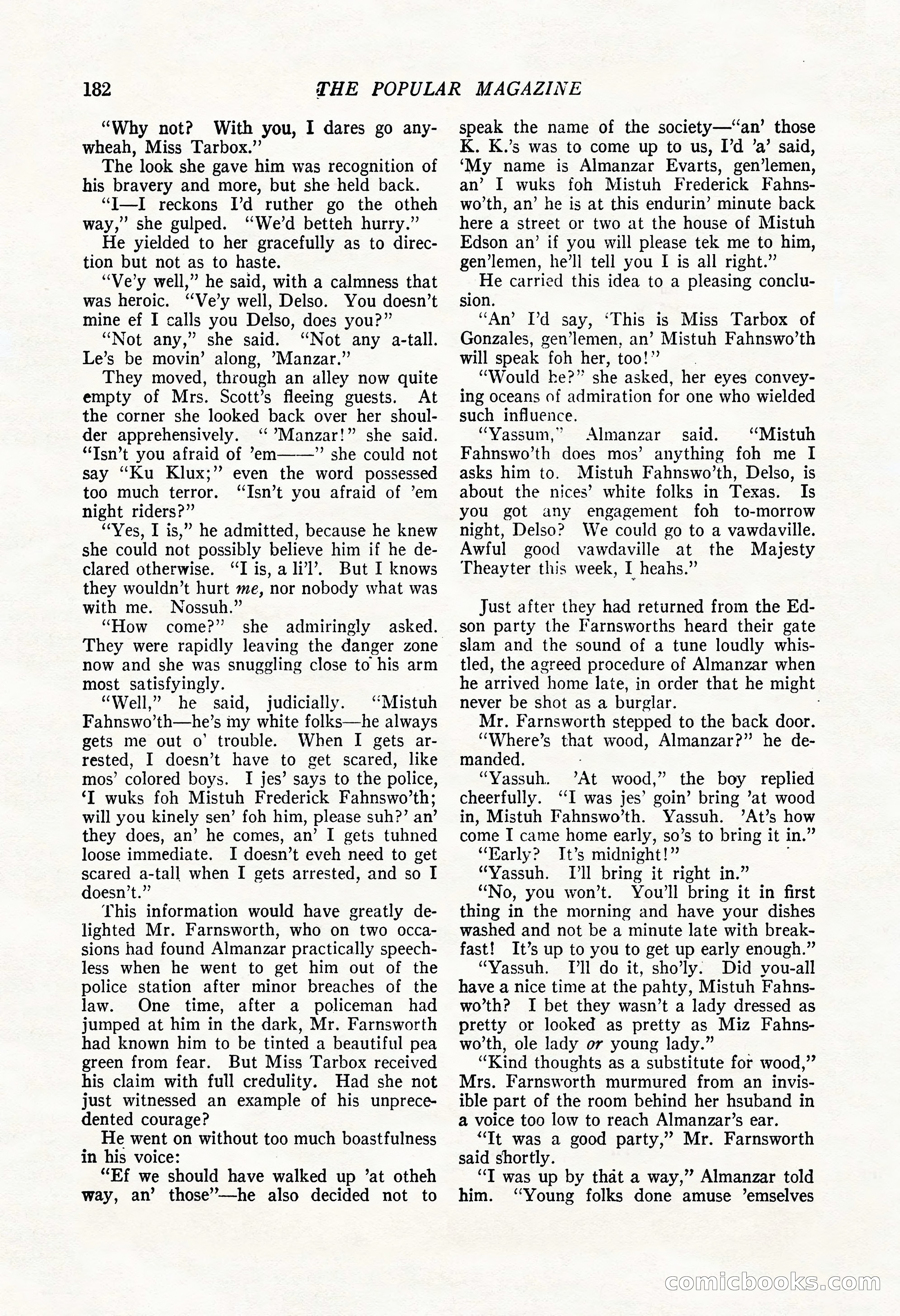 The Popular Magazine, May 20, 1922 — page 184 of 196