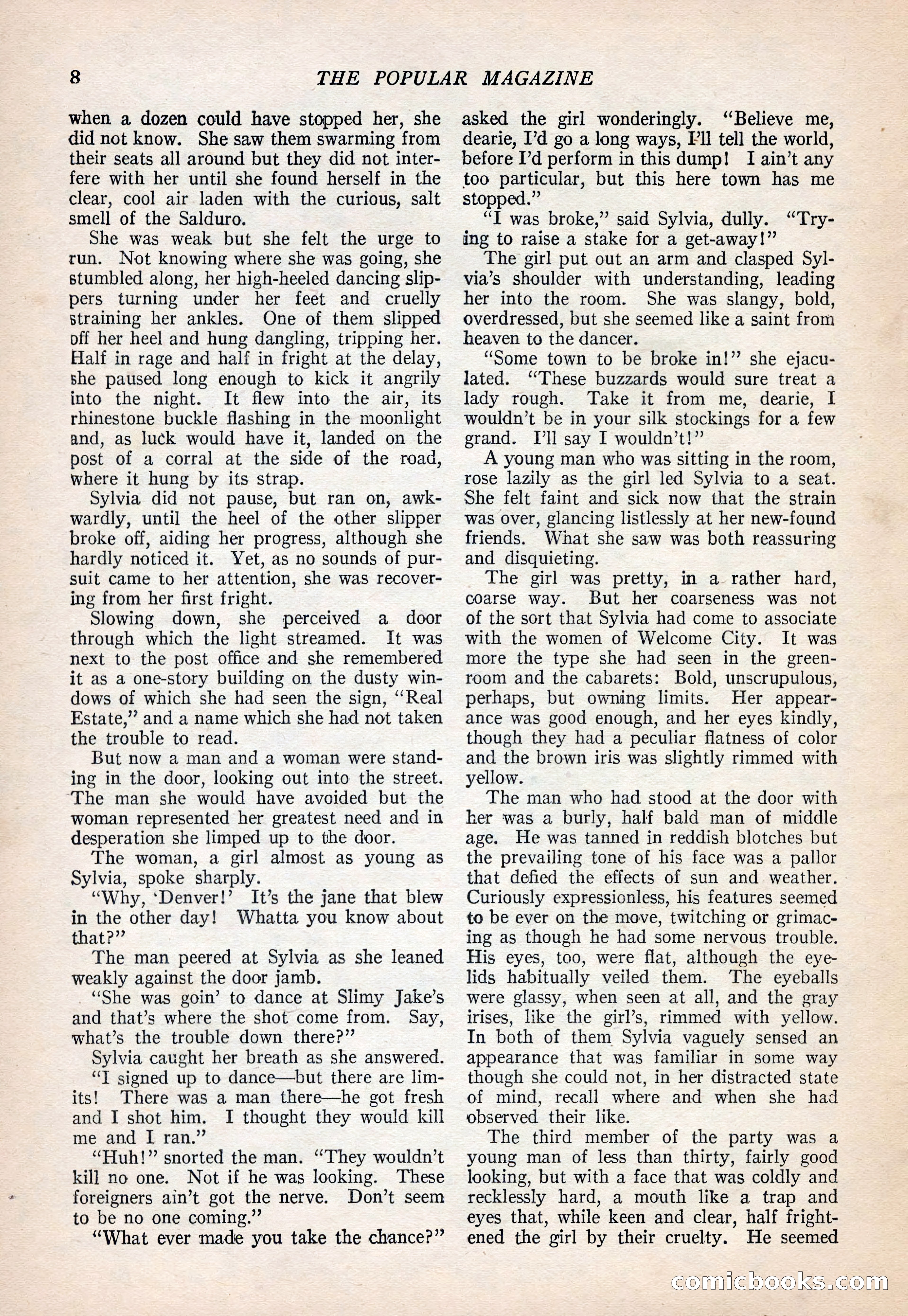 The Popular Magazine, September 20, 1922 — page 10 of 195