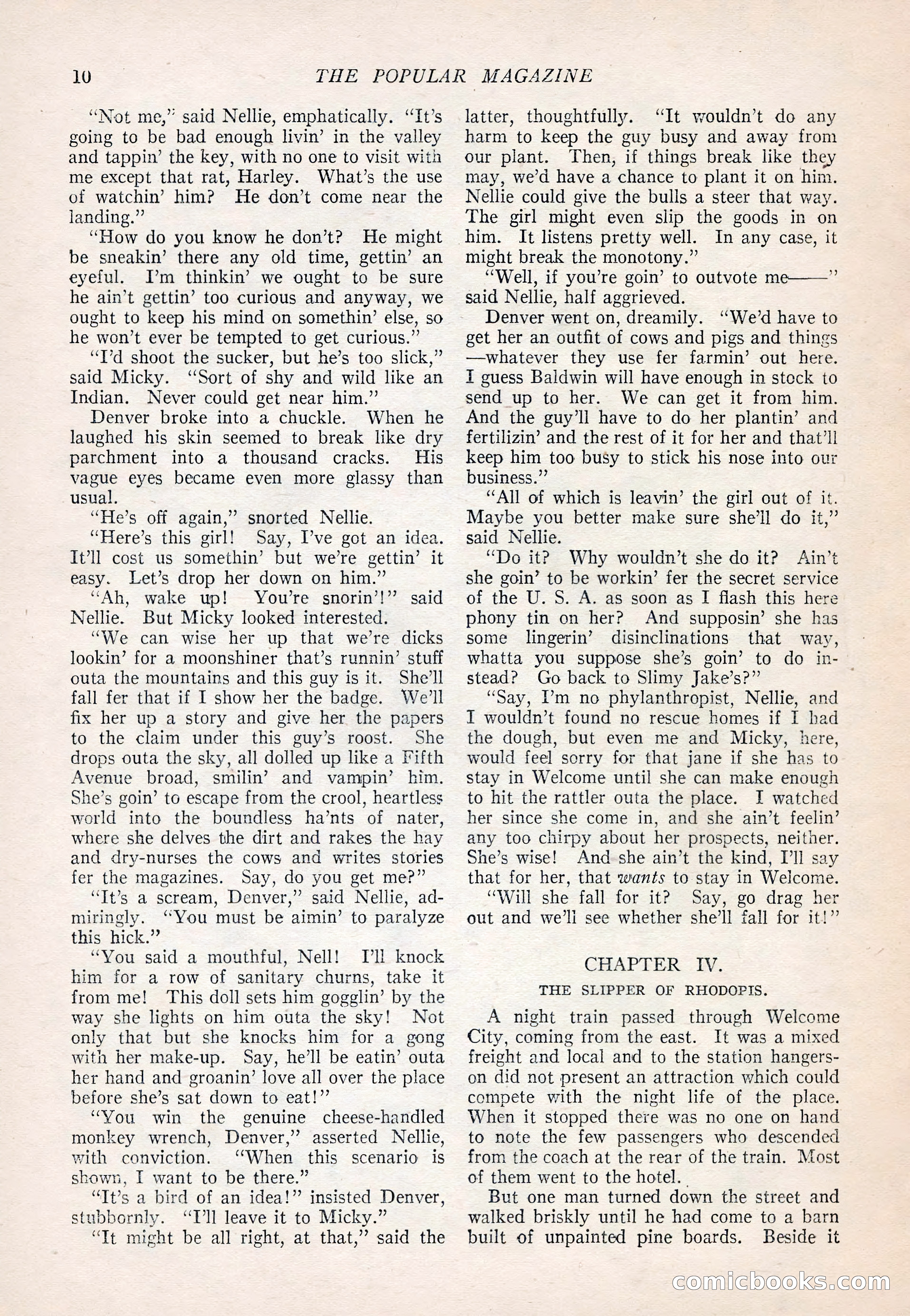 The Popular Magazine, September 20, 1922 — page 12 of 195