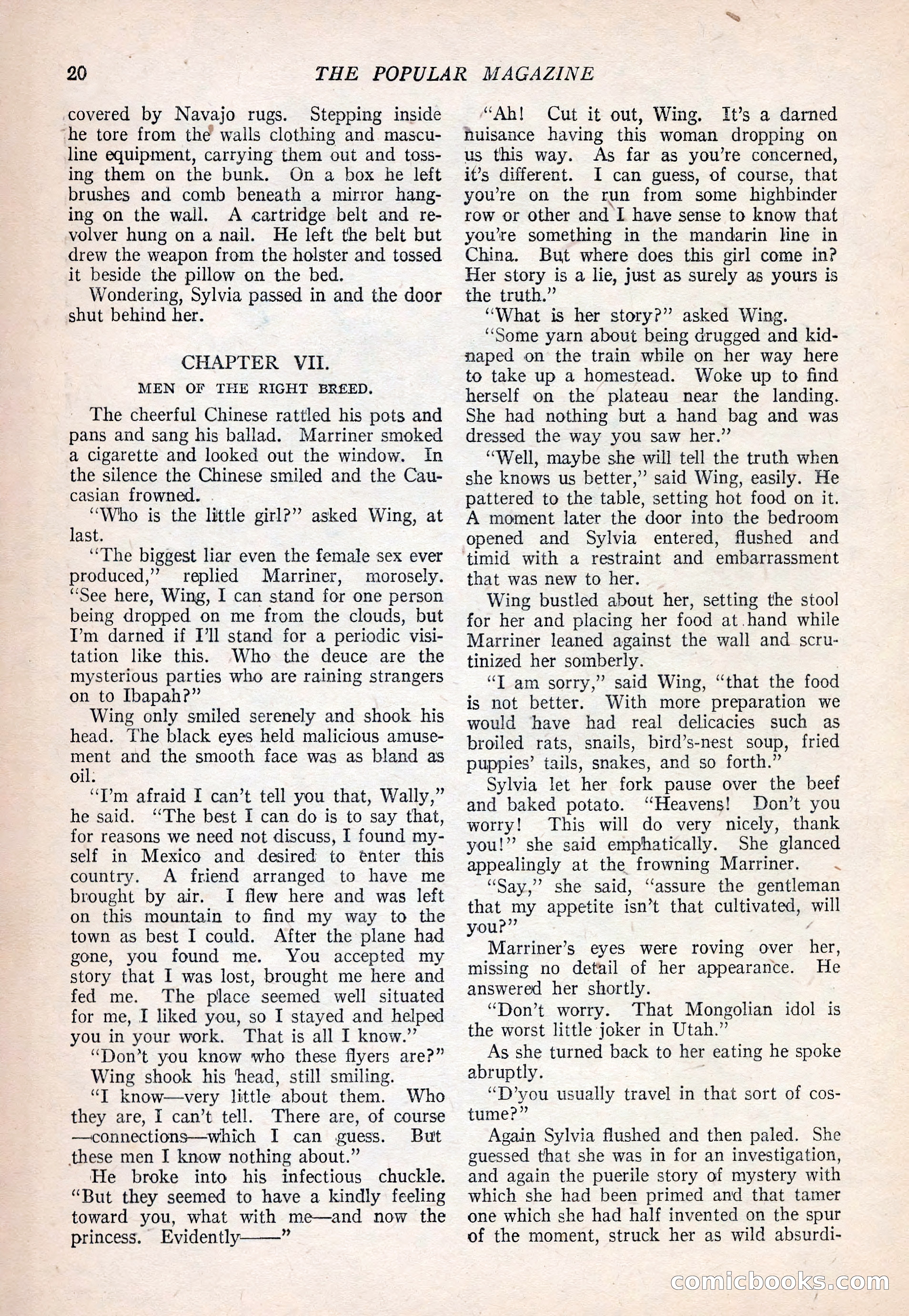 The Popular Magazine, September 20, 1922 — page 22 of 195