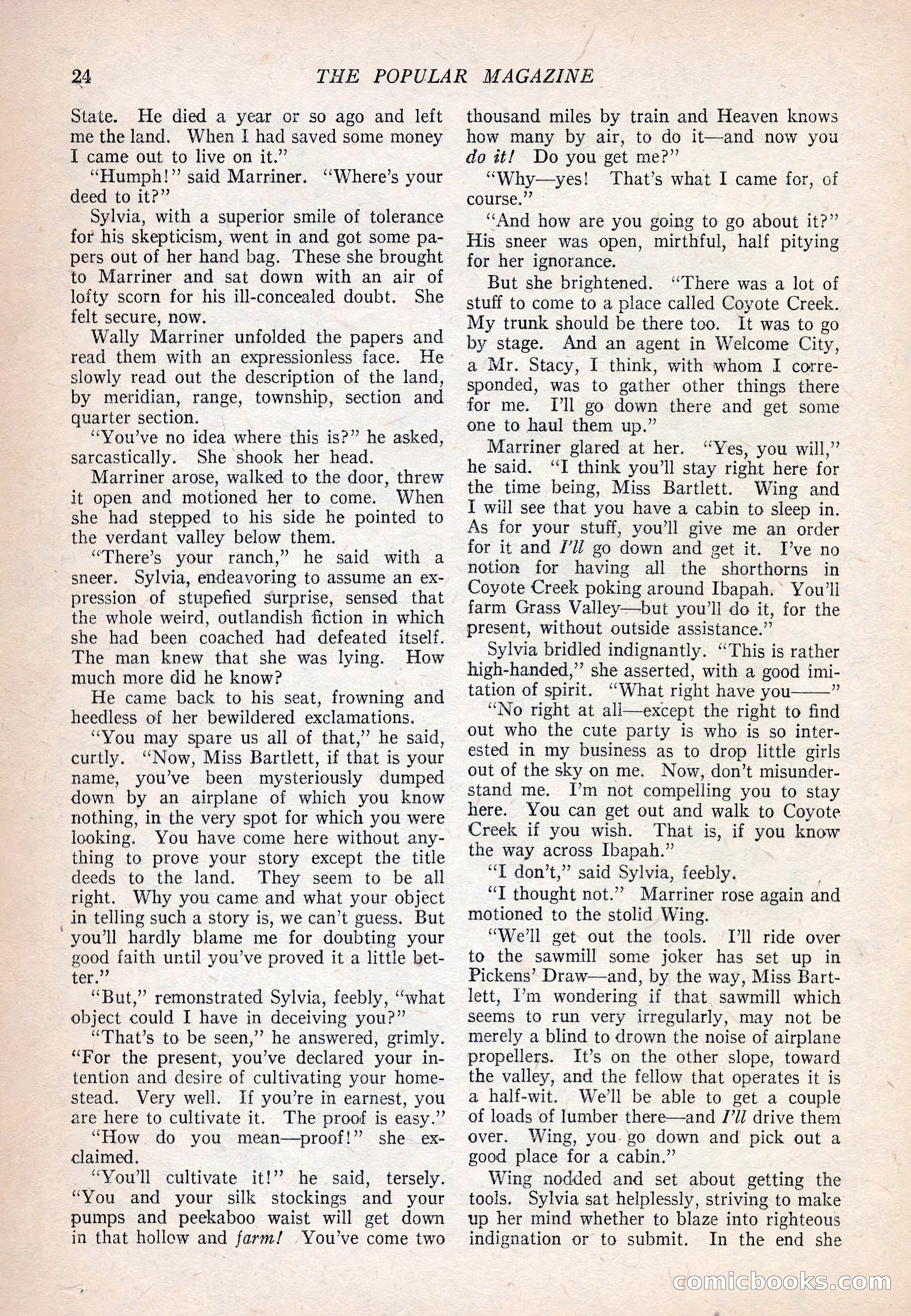 The Popular Magazine, September 20, 1922 — page 26 of 195