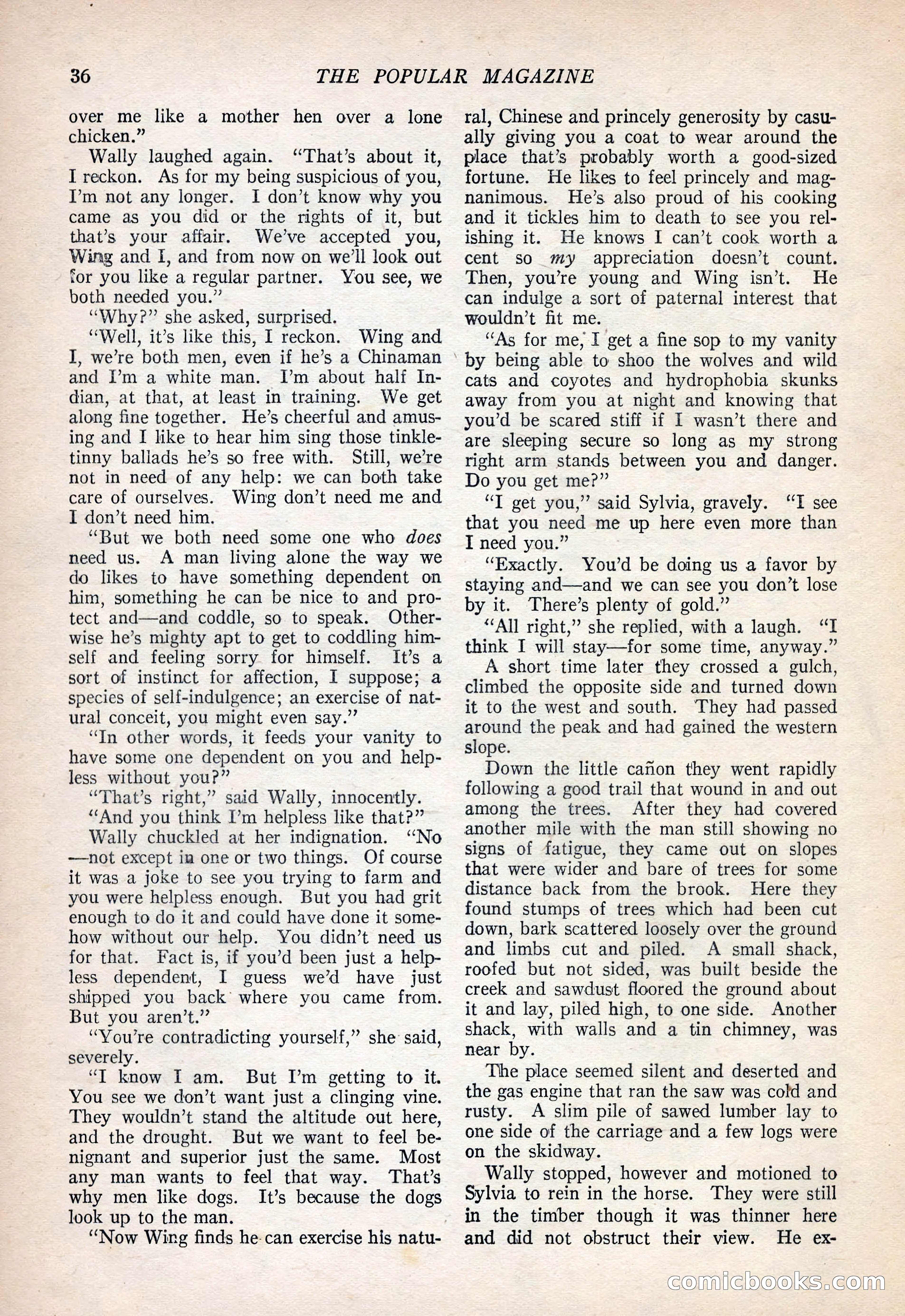The Popular Magazine, September 20, 1922 — page 38 of 195
