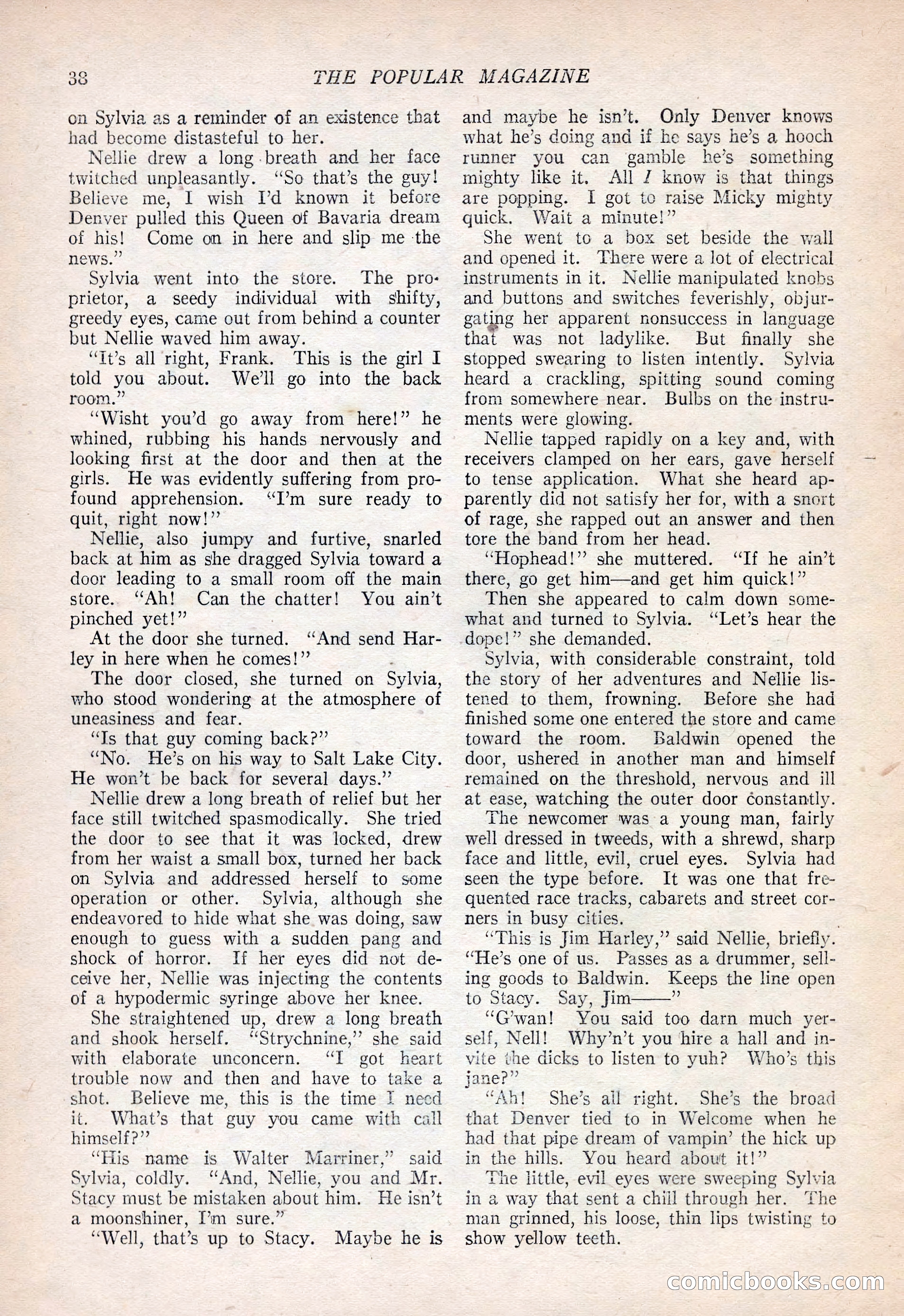 The Popular Magazine, September 20, 1922 — page 40 of 195