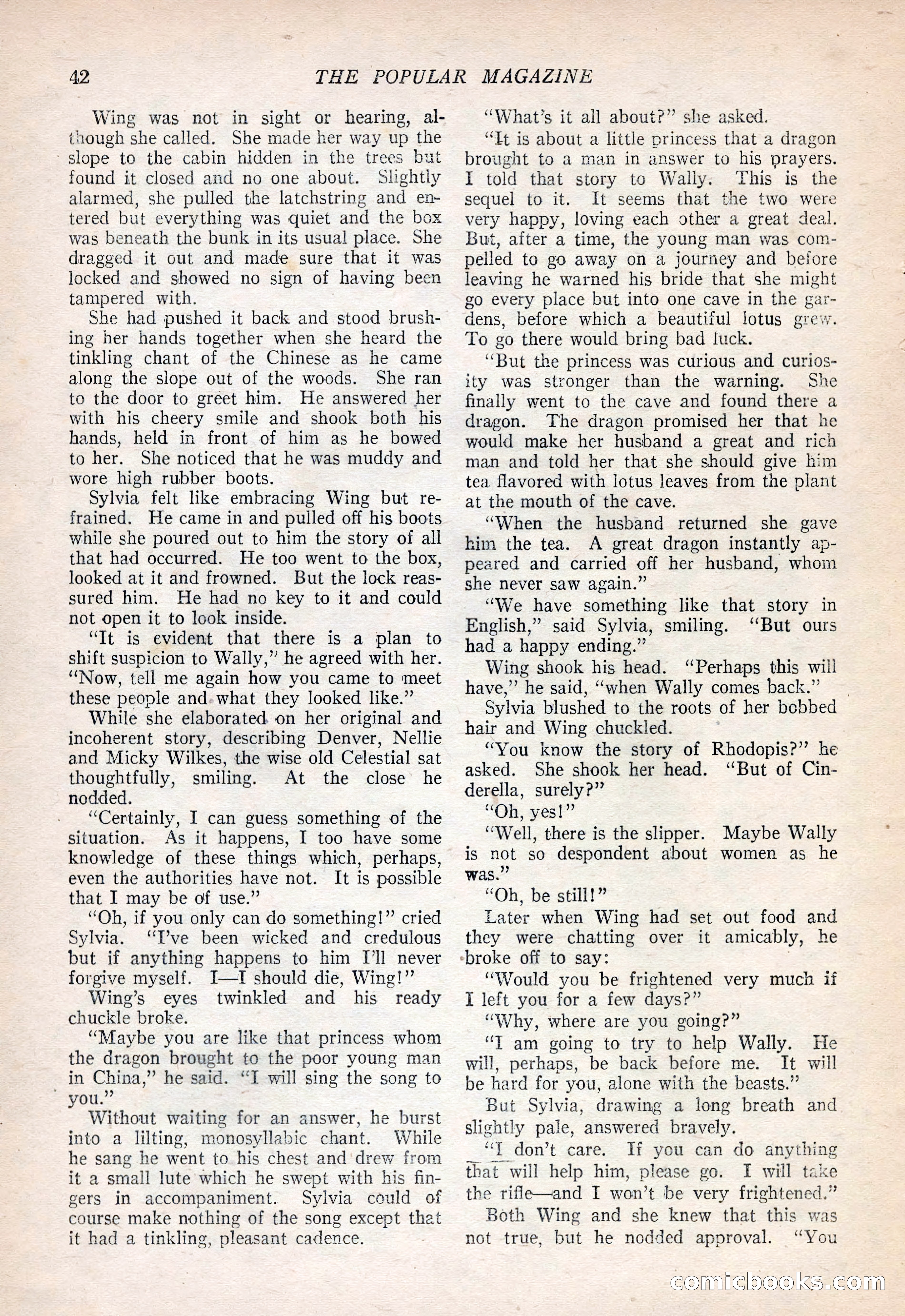 The Popular Magazine, September 20, 1922 — page 44 of 195