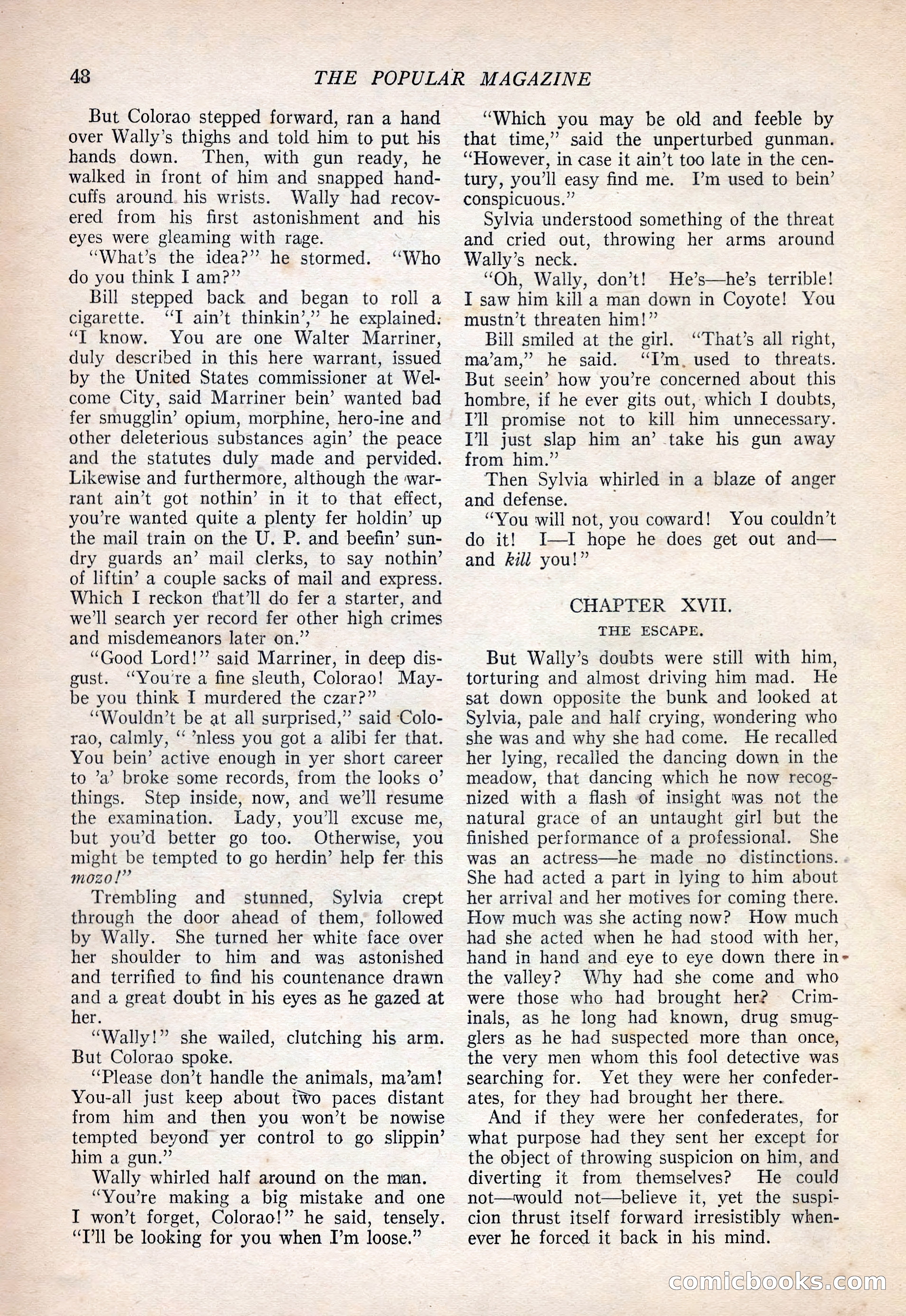 The Popular Magazine, September 20, 1922 — page 50 of 195