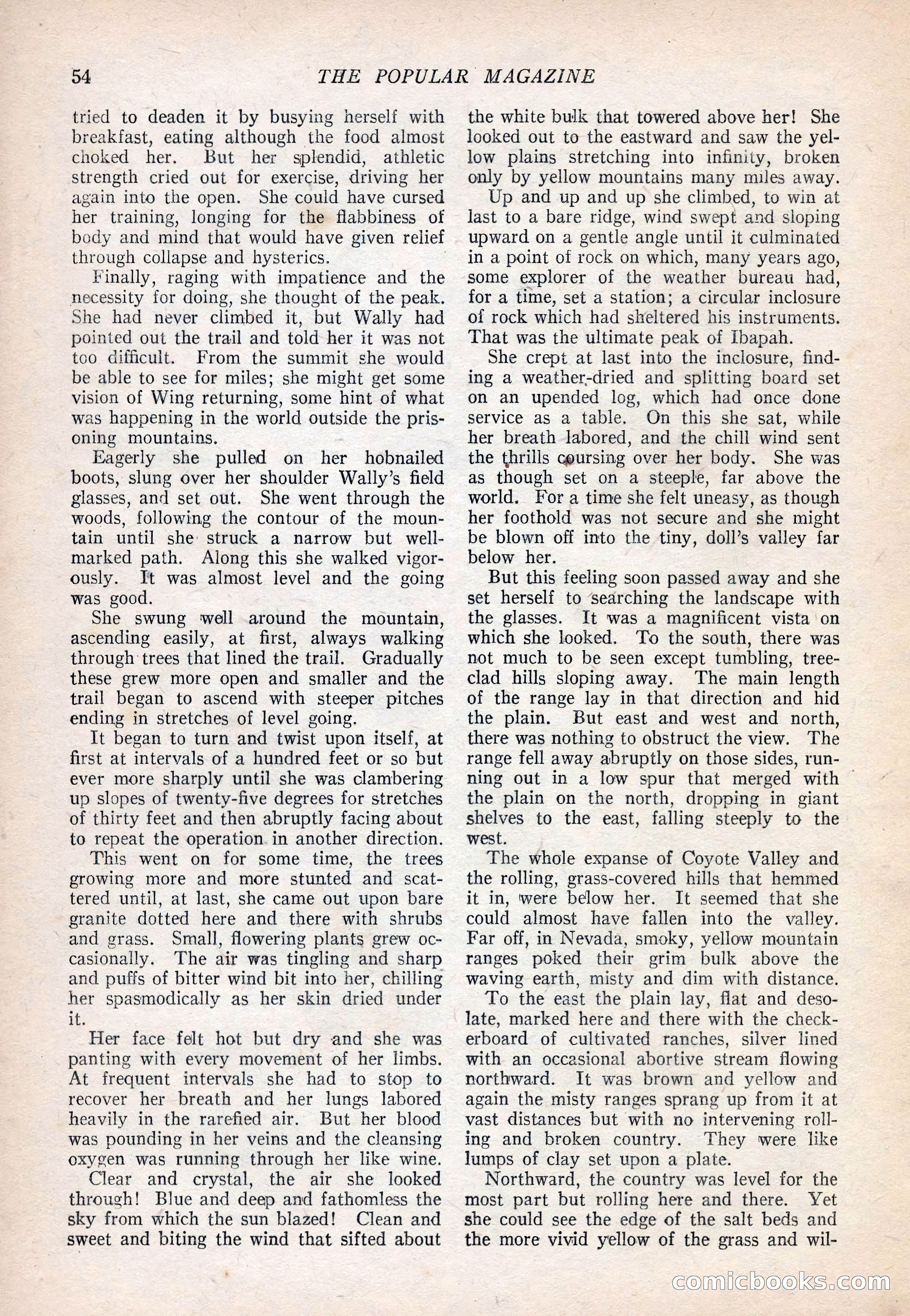 The Popular Magazine, September 20, 1922 — page 56 of 195