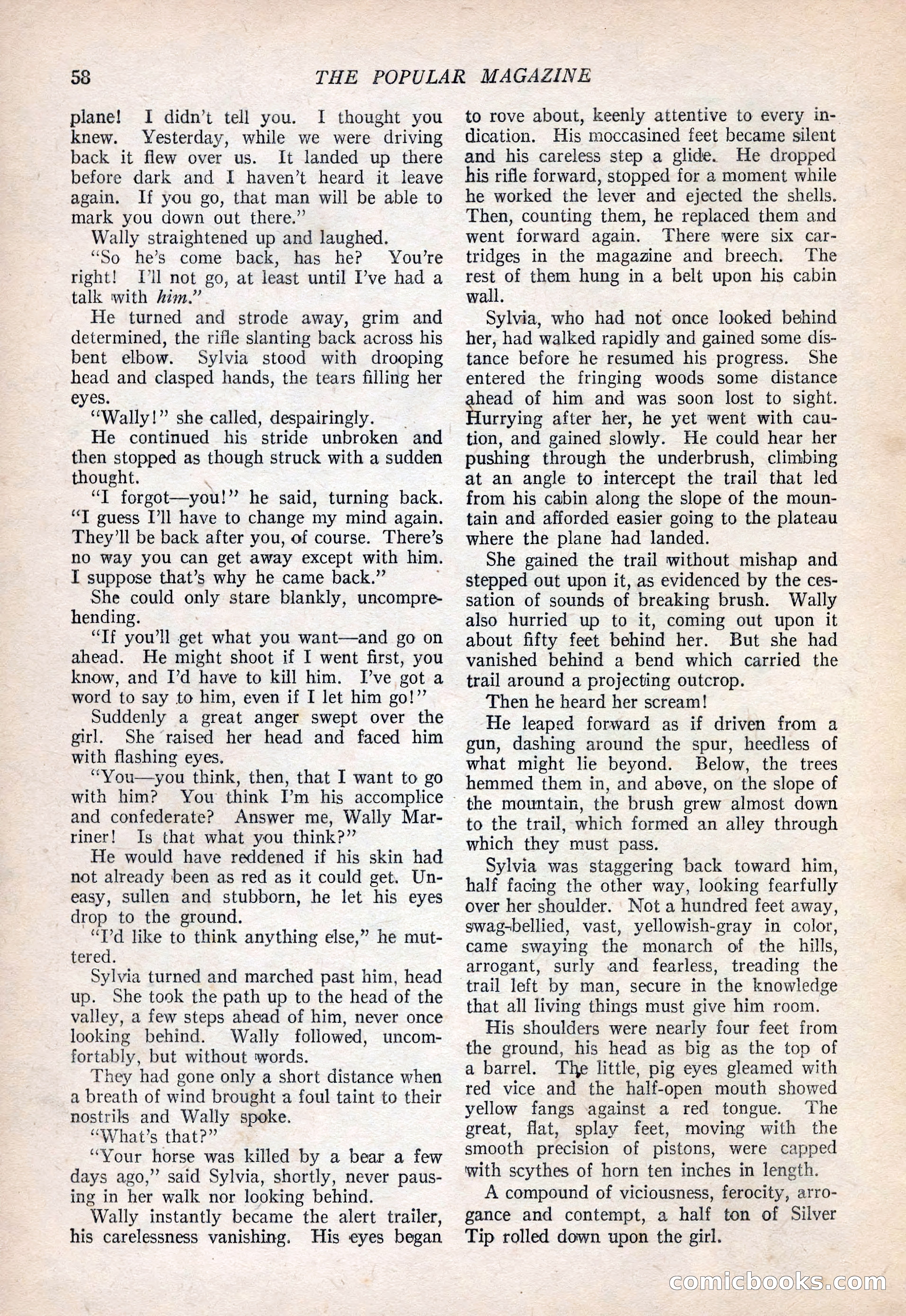 The Popular Magazine, September 20, 1922 — page 60 of 195