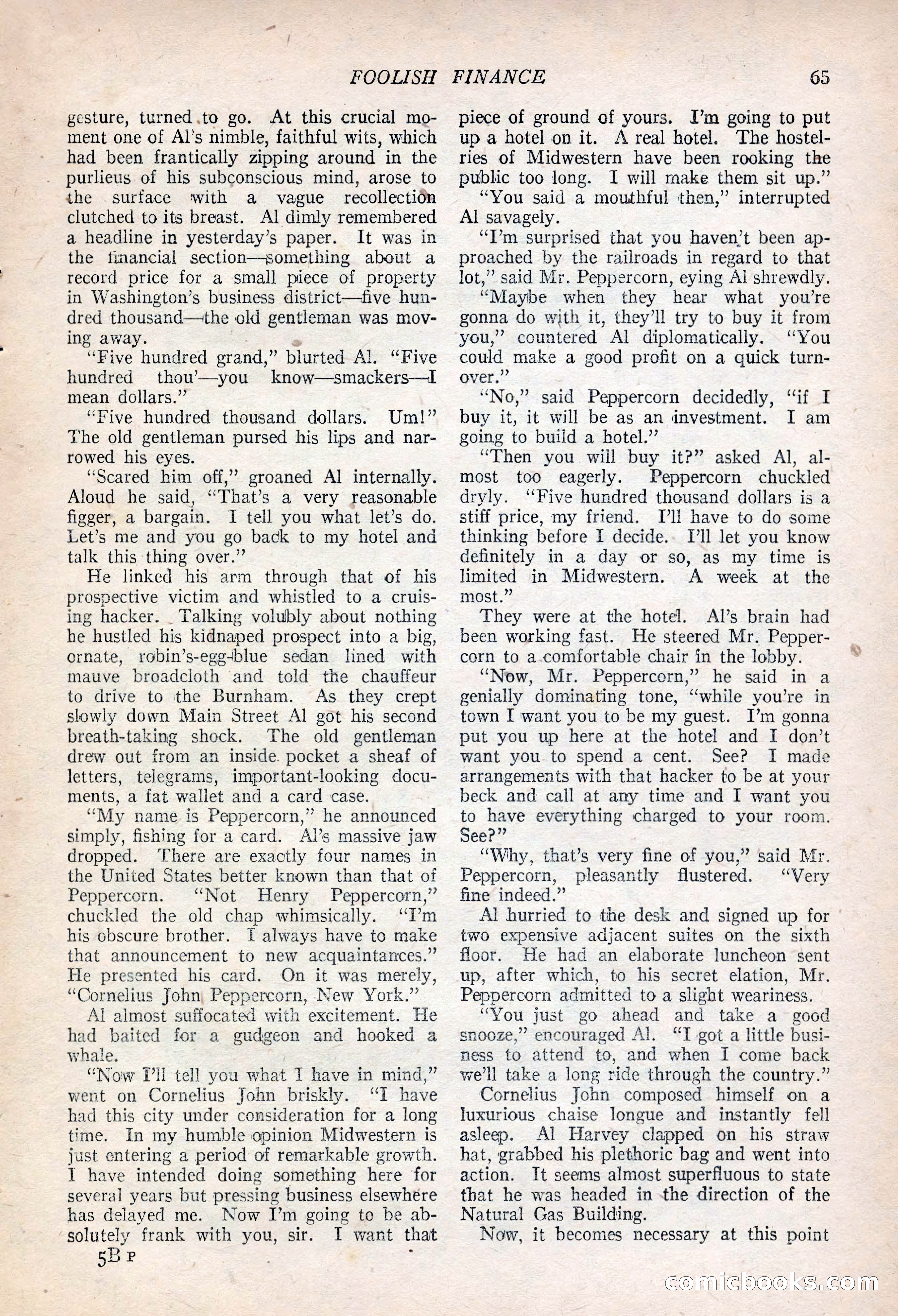 The Popular Magazine, September 20, 1922 — page 67 of 195