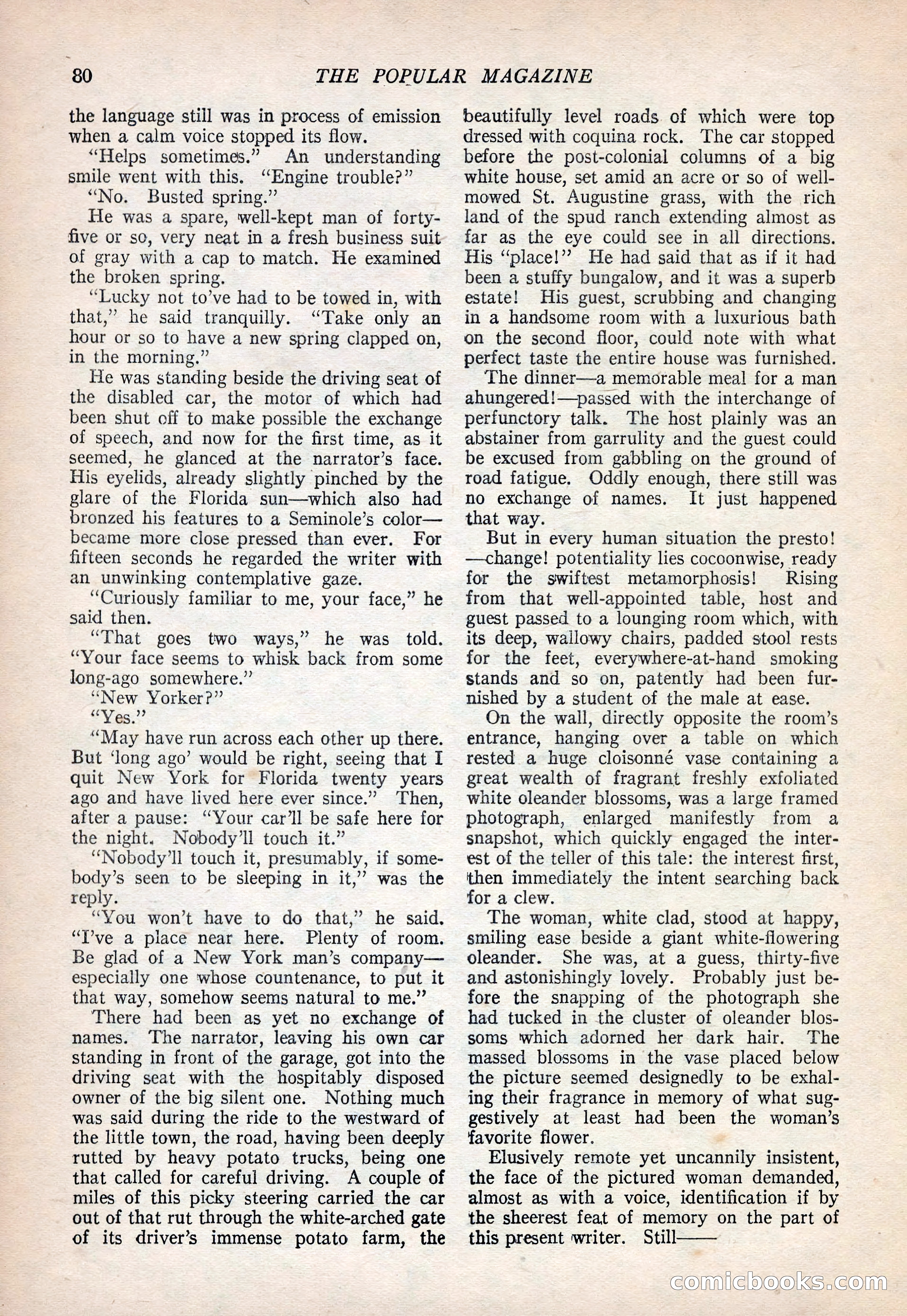 The Popular Magazine, September 20, 1922 — page 82 of 195