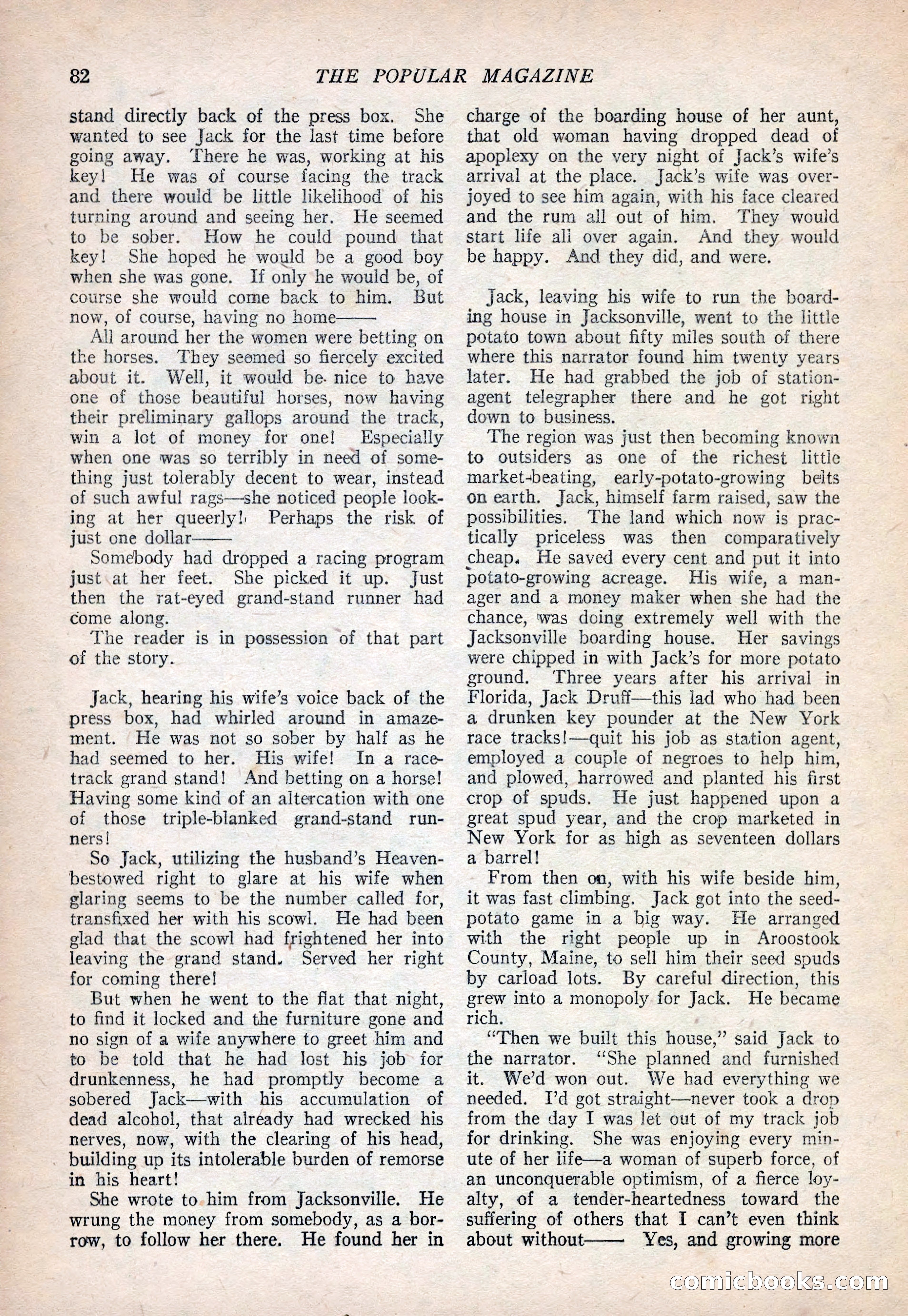 The Popular Magazine, September 20, 1922 — page 84 of 195