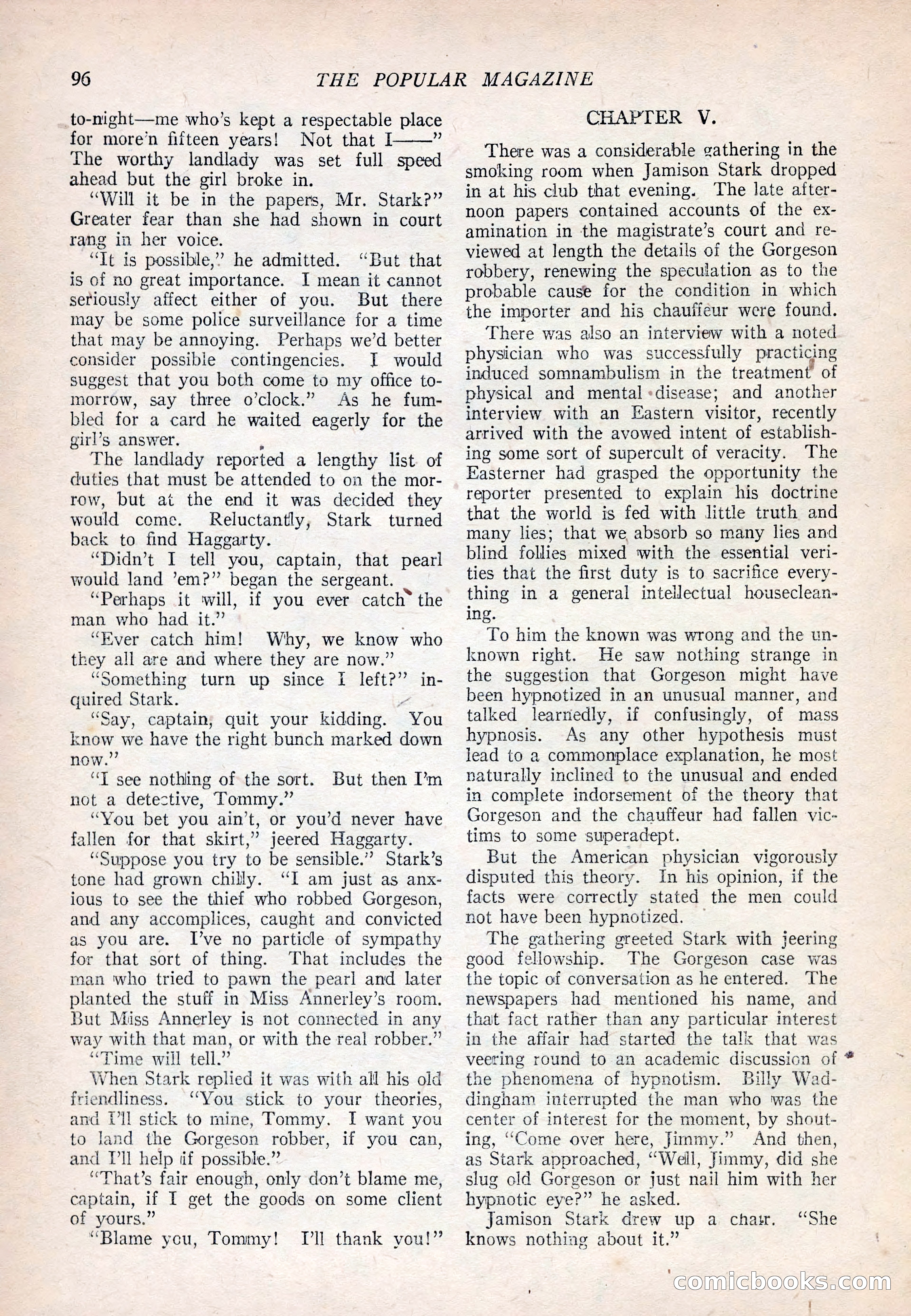 The Popular Magazine, September 20, 1922 — page 98 of 195