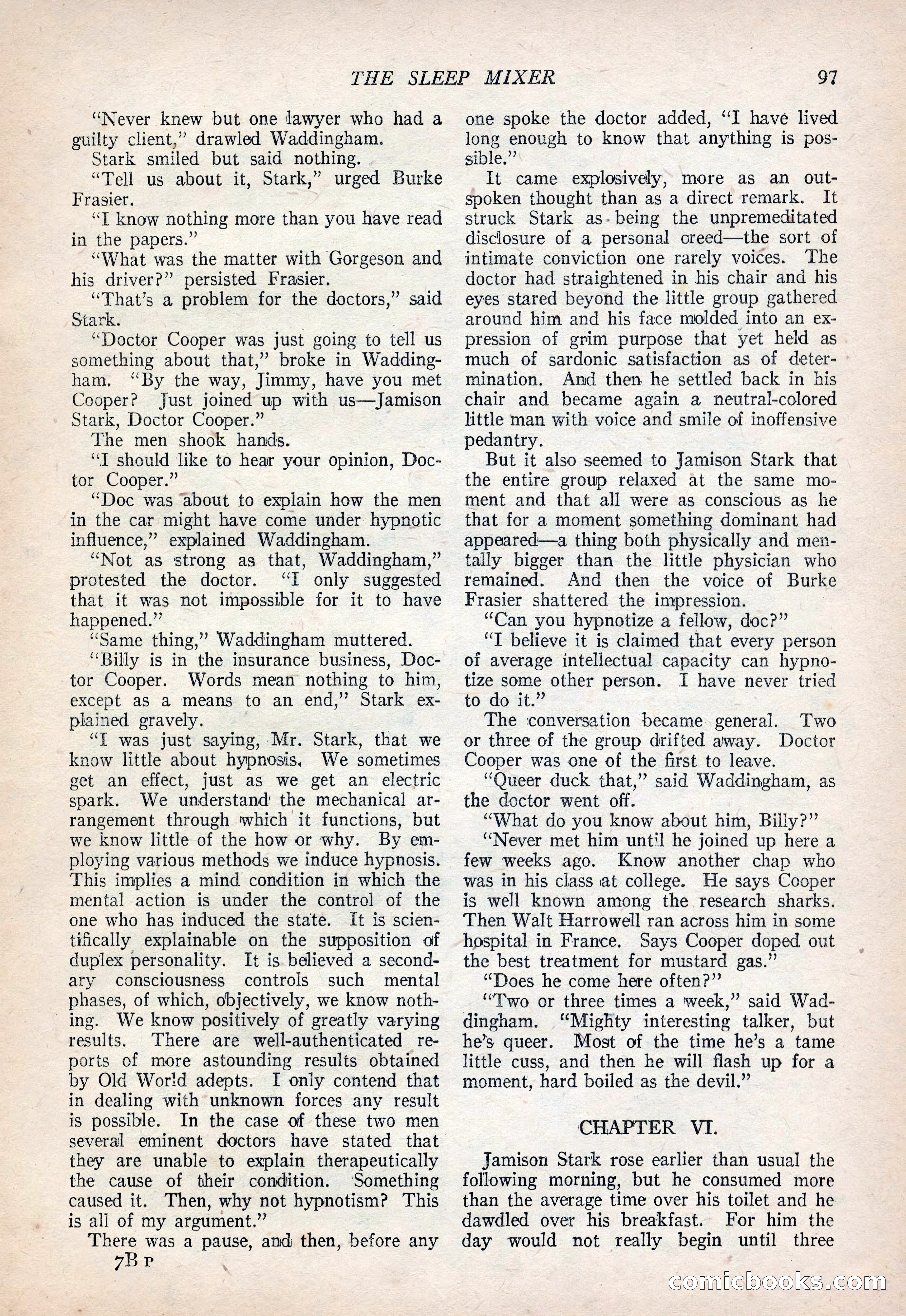 The Popular Magazine, September 20, 1922 — page 99 of 195