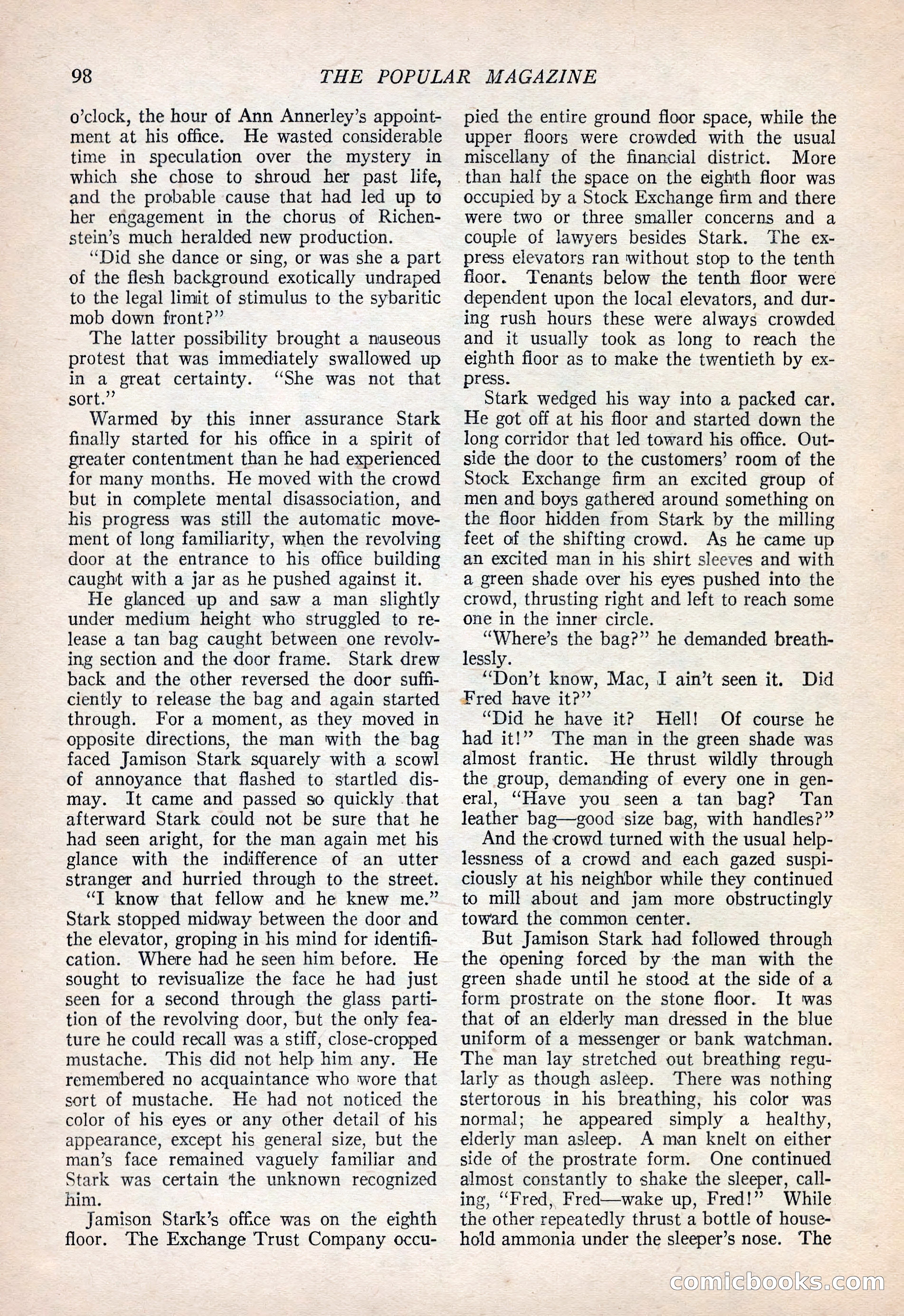 The Popular Magazine, September 20, 1922 — page 100 of 195