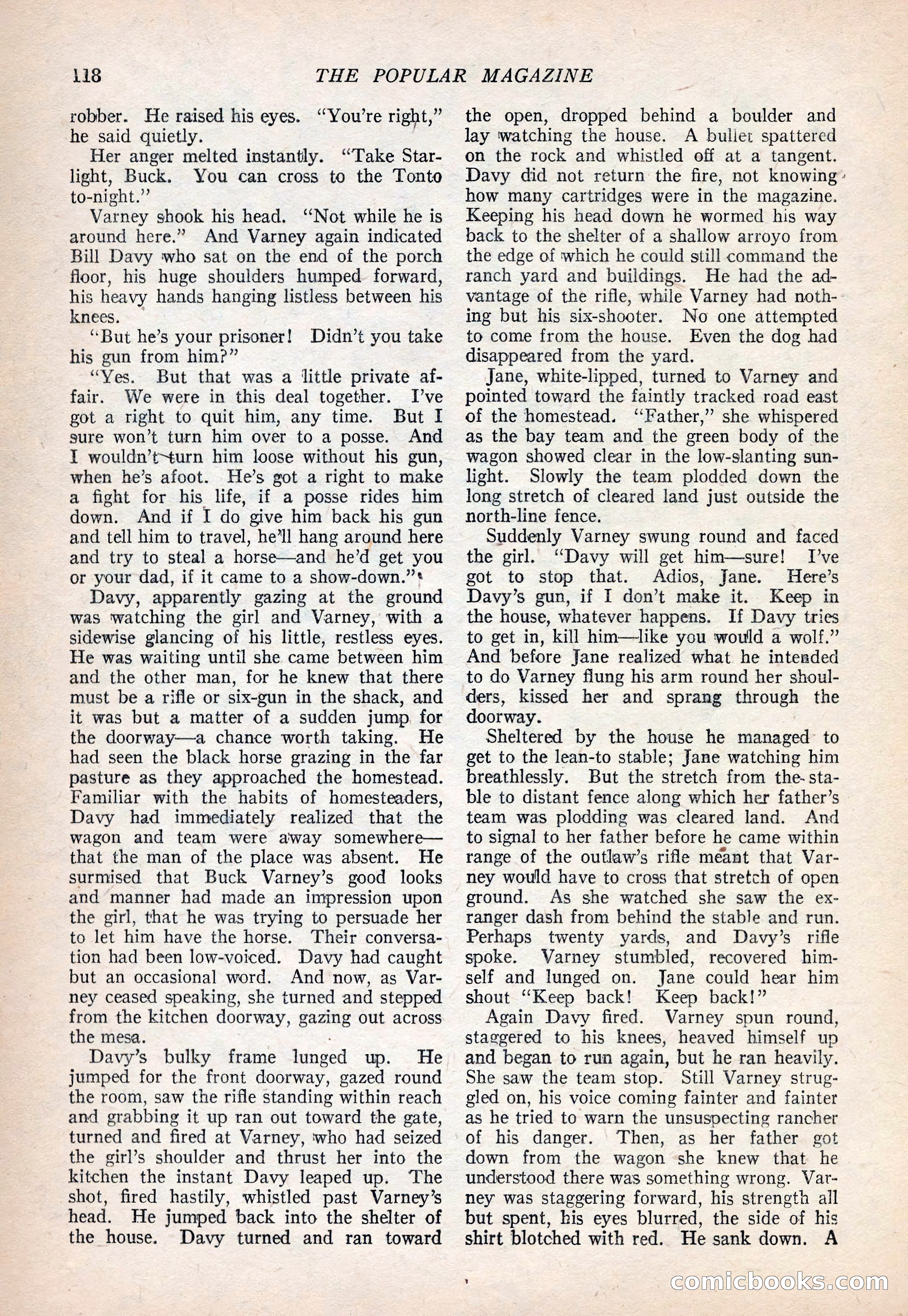 The Popular Magazine, September 20, 1922 — page 120 of 195