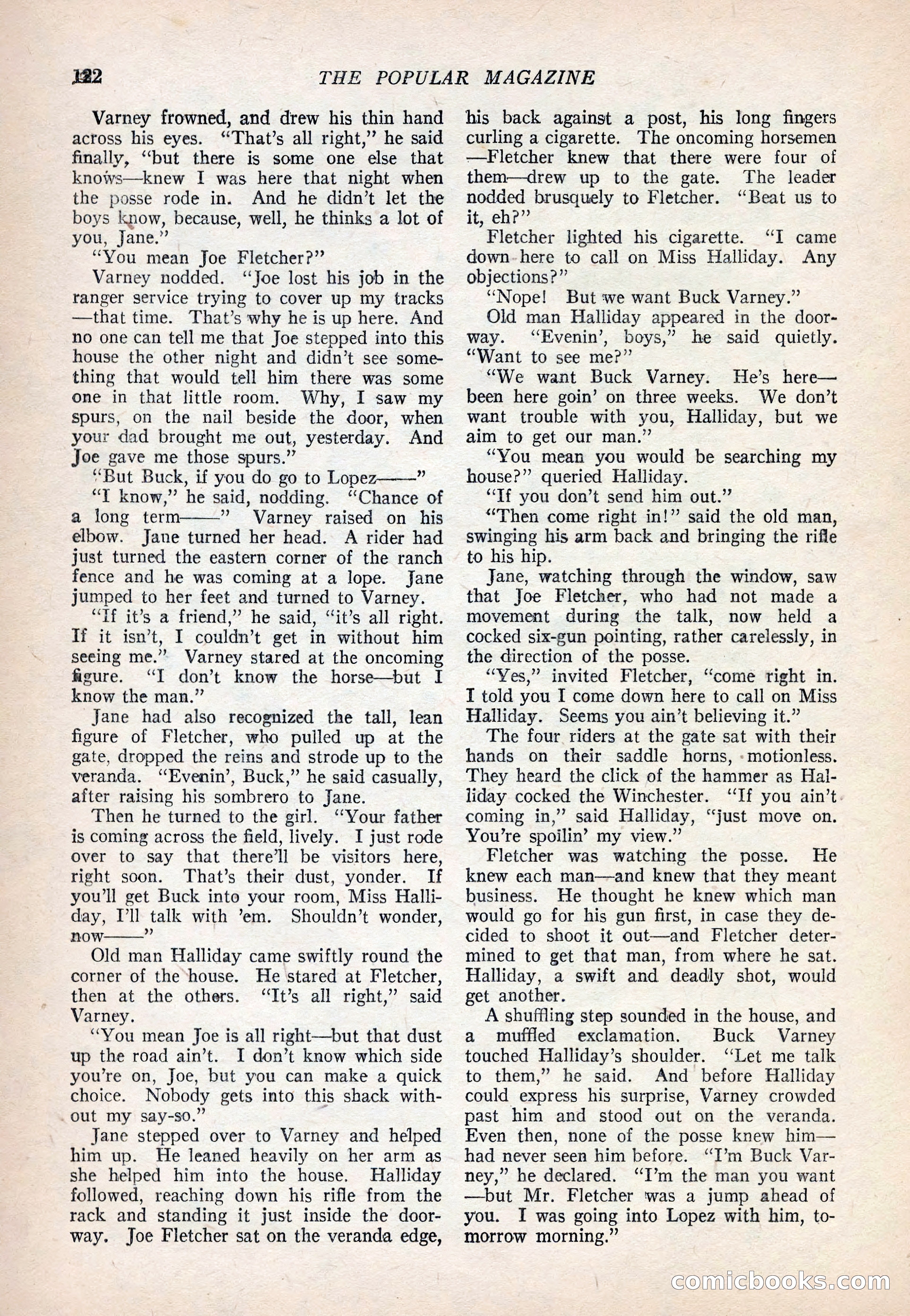 The Popular Magazine, September 20, 1922 — page 124 of 195