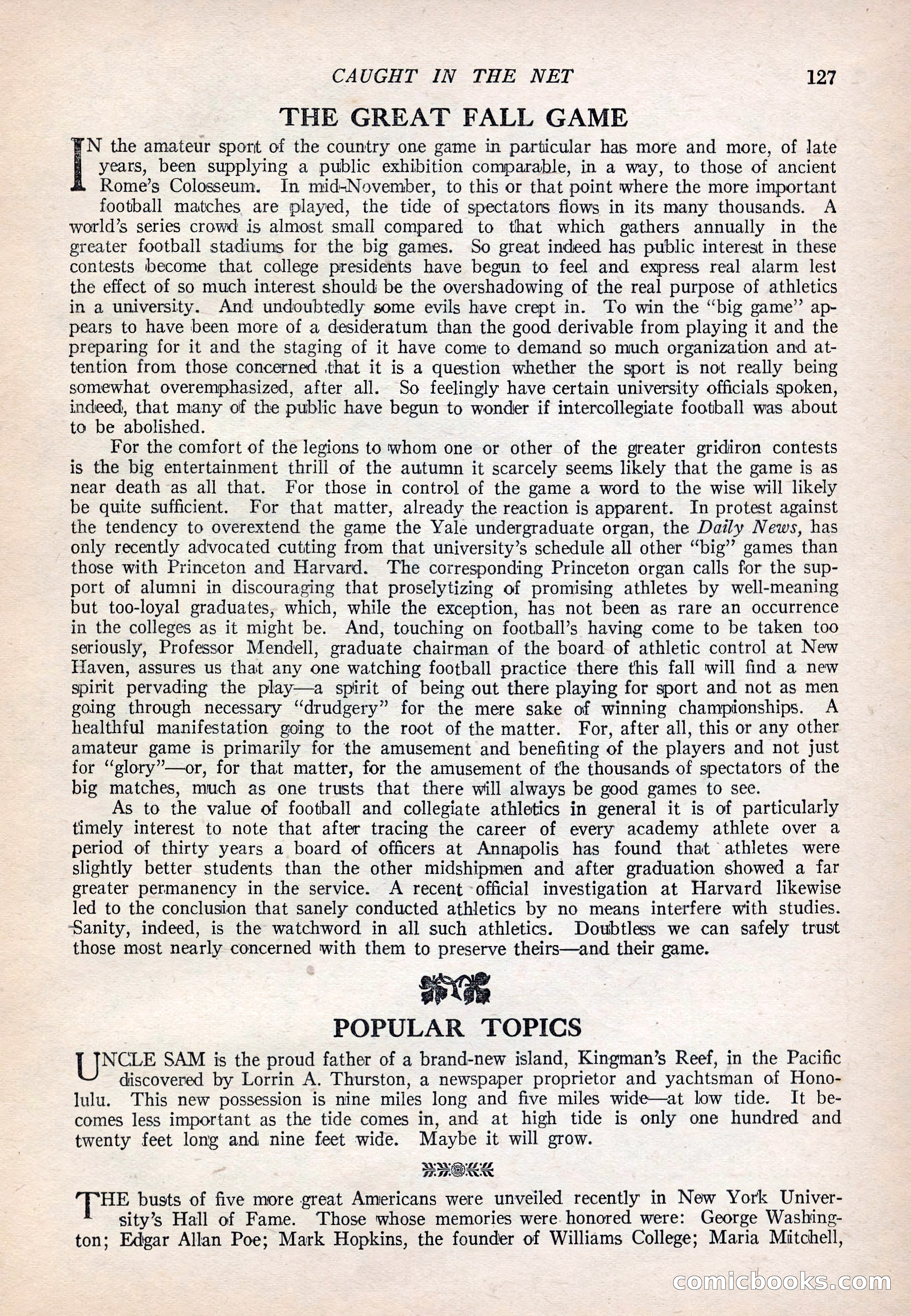 The Popular Magazine, September 20, 1922 — page 129 of 195