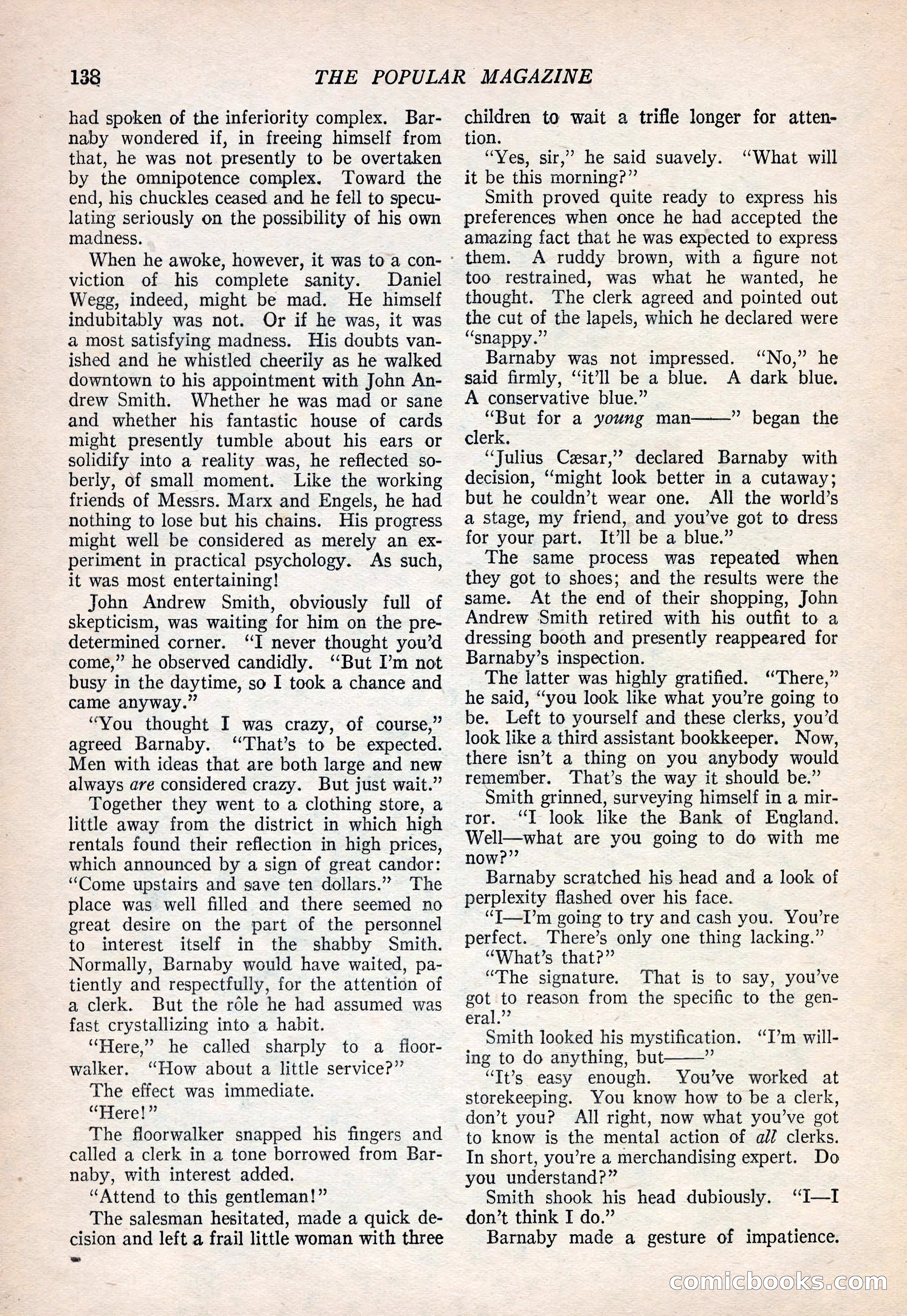 The Popular Magazine, September 20, 1922 — page 140 of 195
