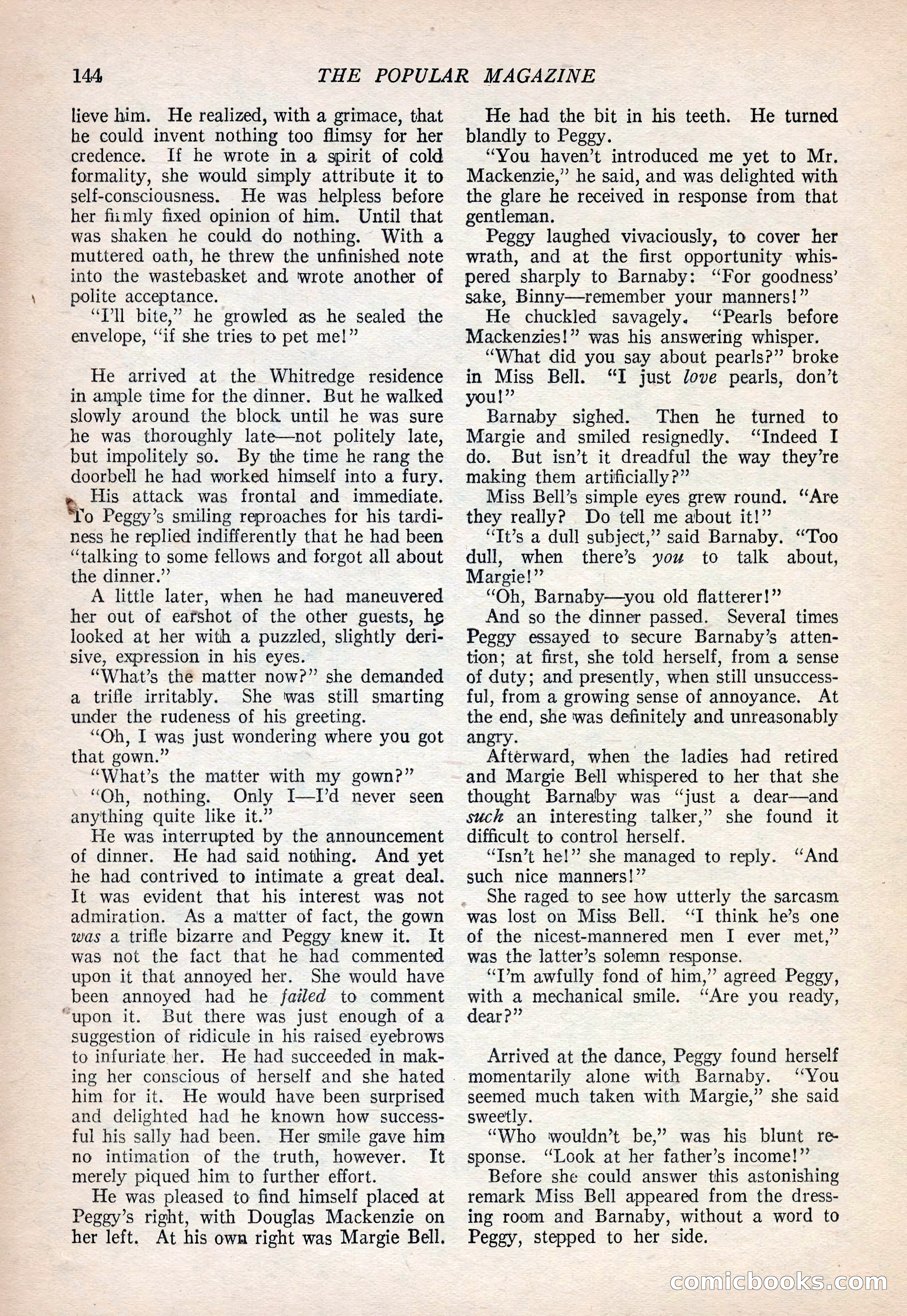 The Popular Magazine, September 20, 1922 — page 146 of 195