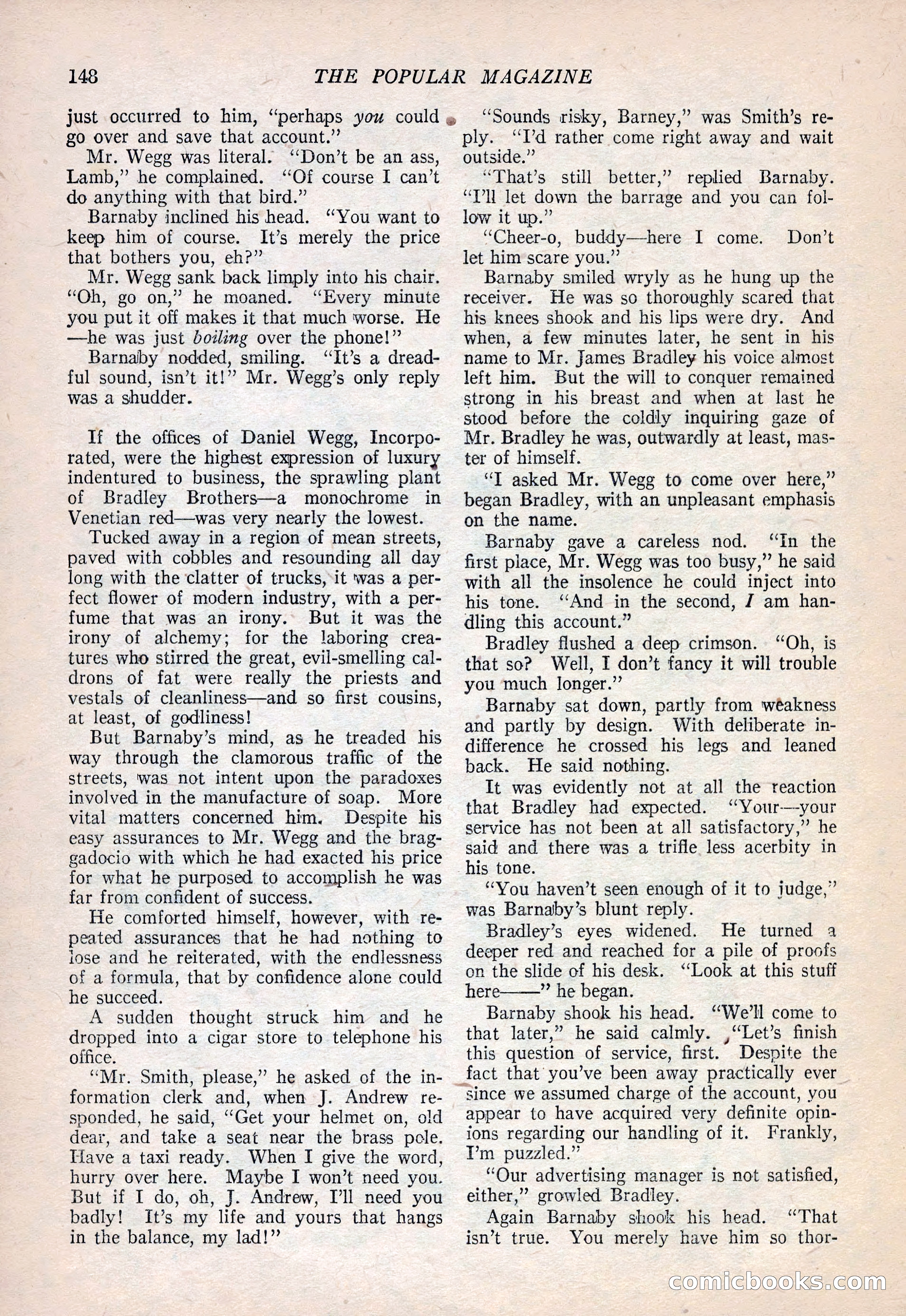 The Popular Magazine, September 20, 1922 — page 150 of 195