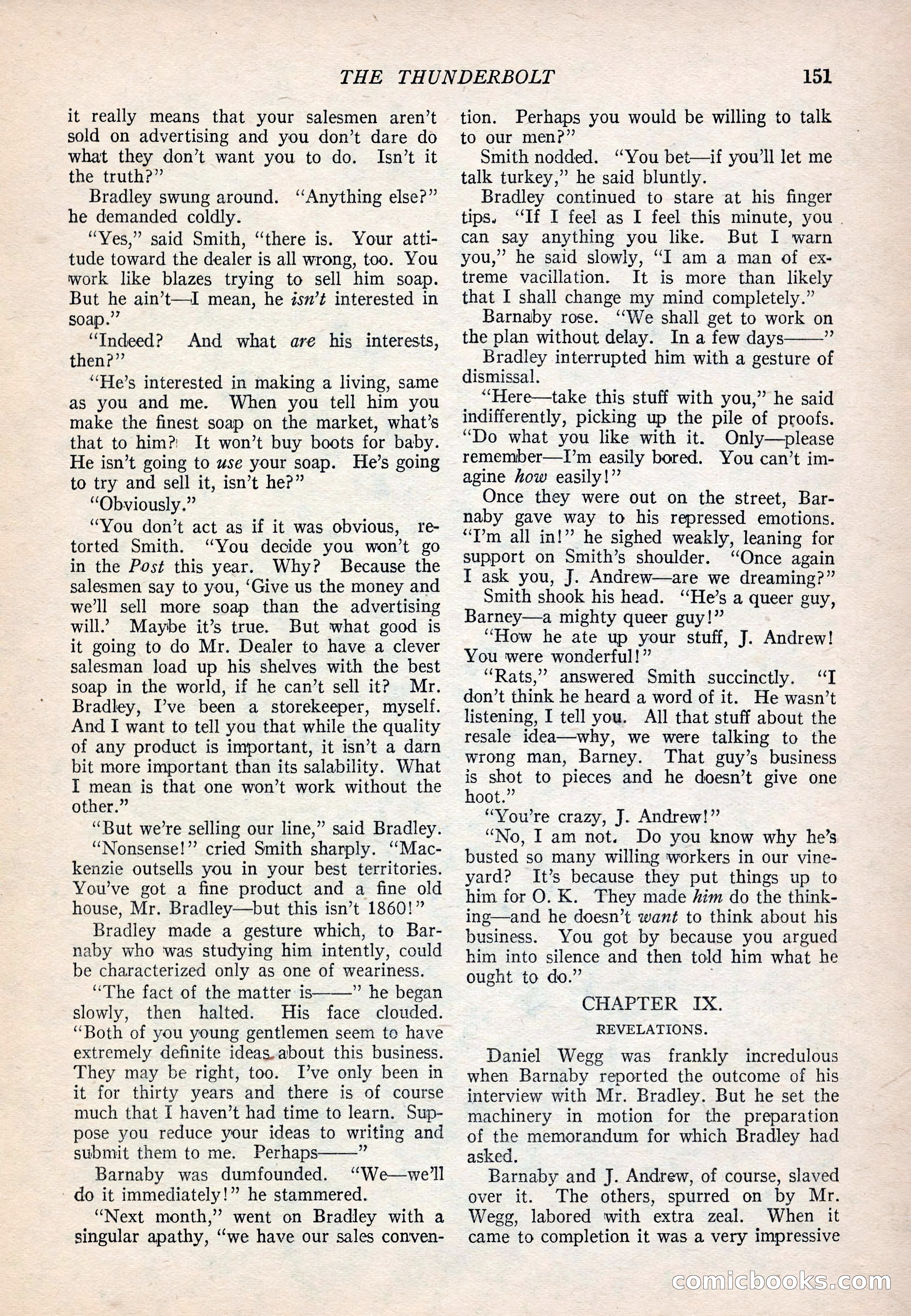 The Popular Magazine, September 20, 1922 — page 153 of 195