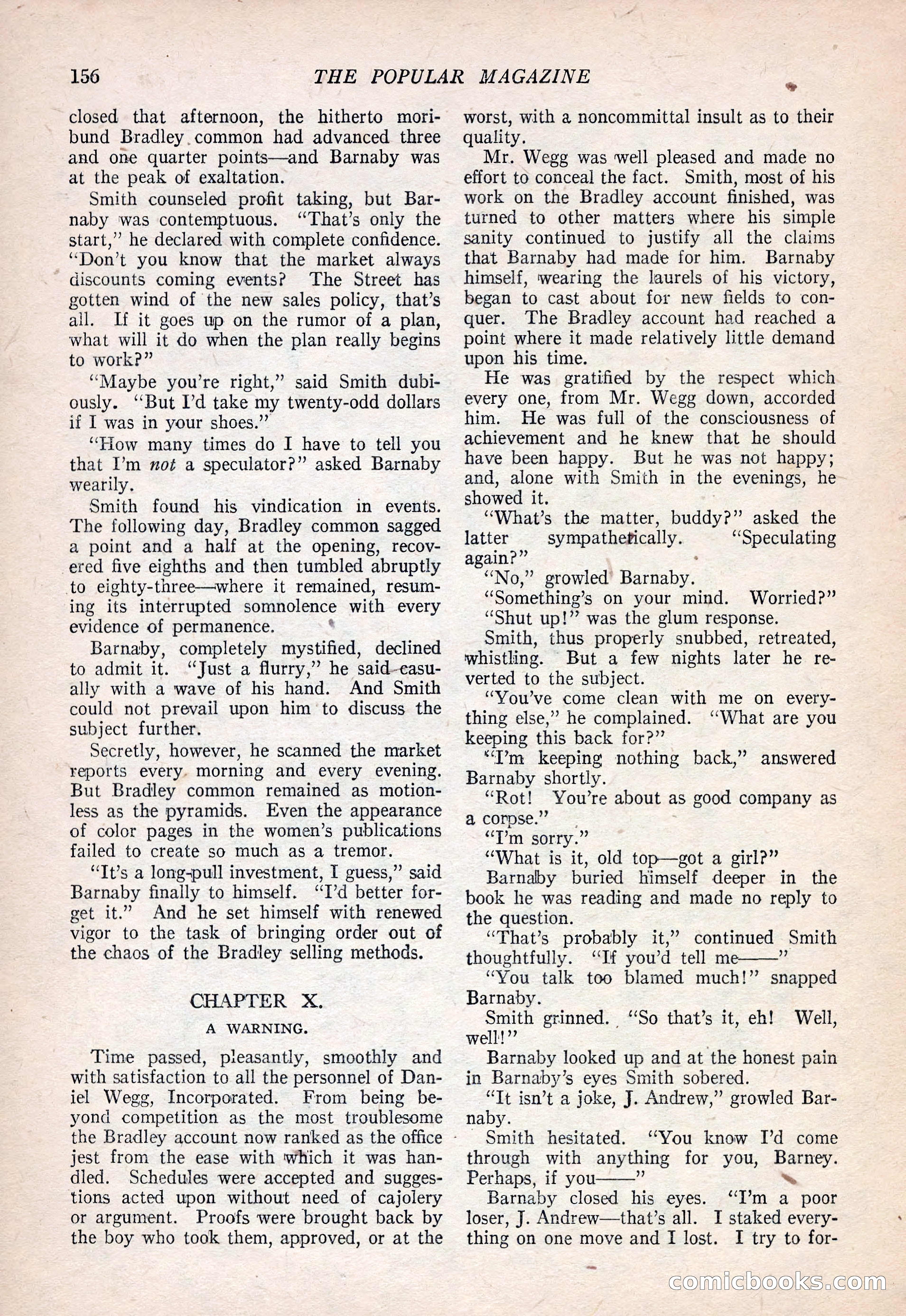 The Popular Magazine, September 20, 1922 — page 158 of 195