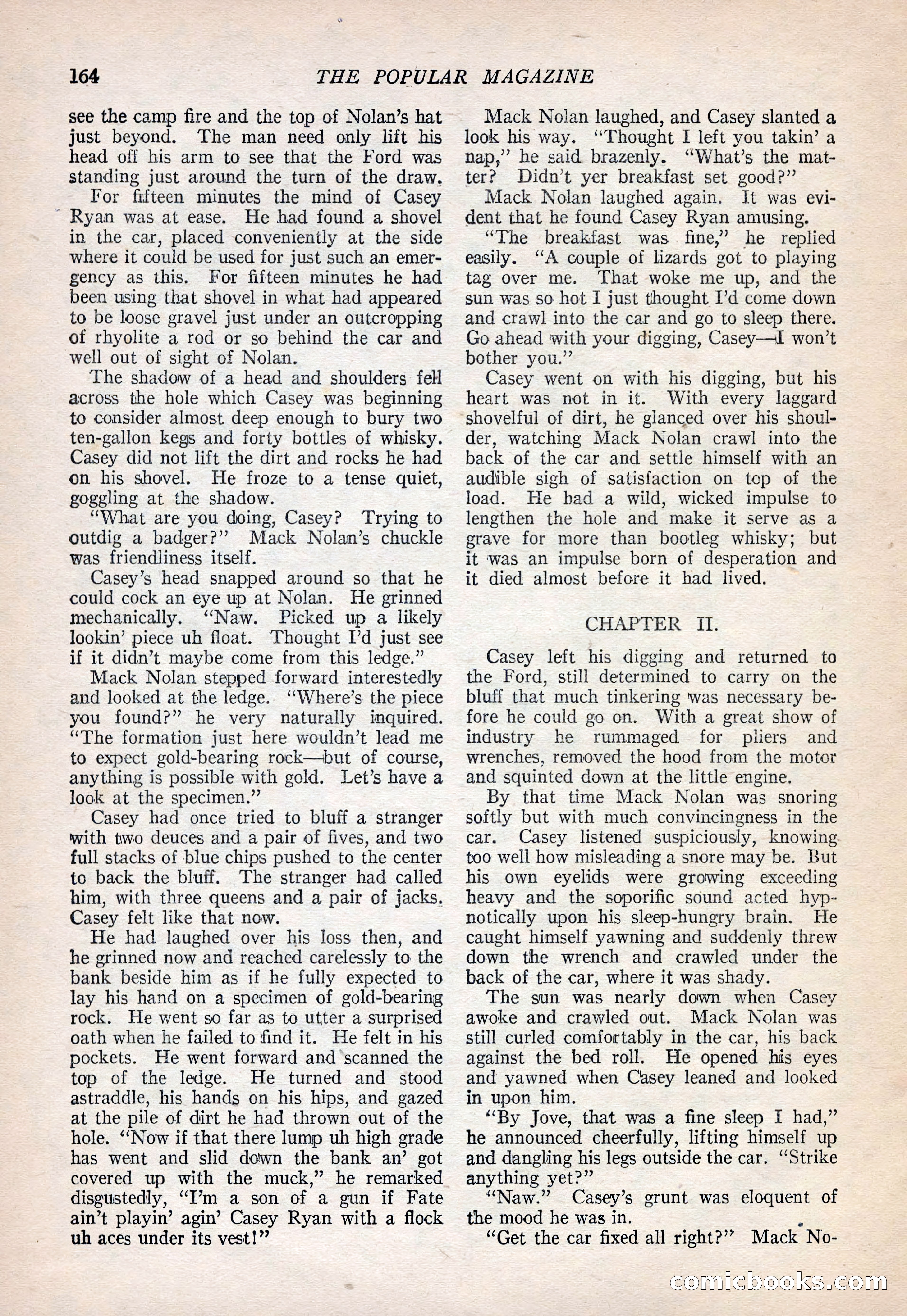 The Popular Magazine, September 20, 1922 — page 166 of 195