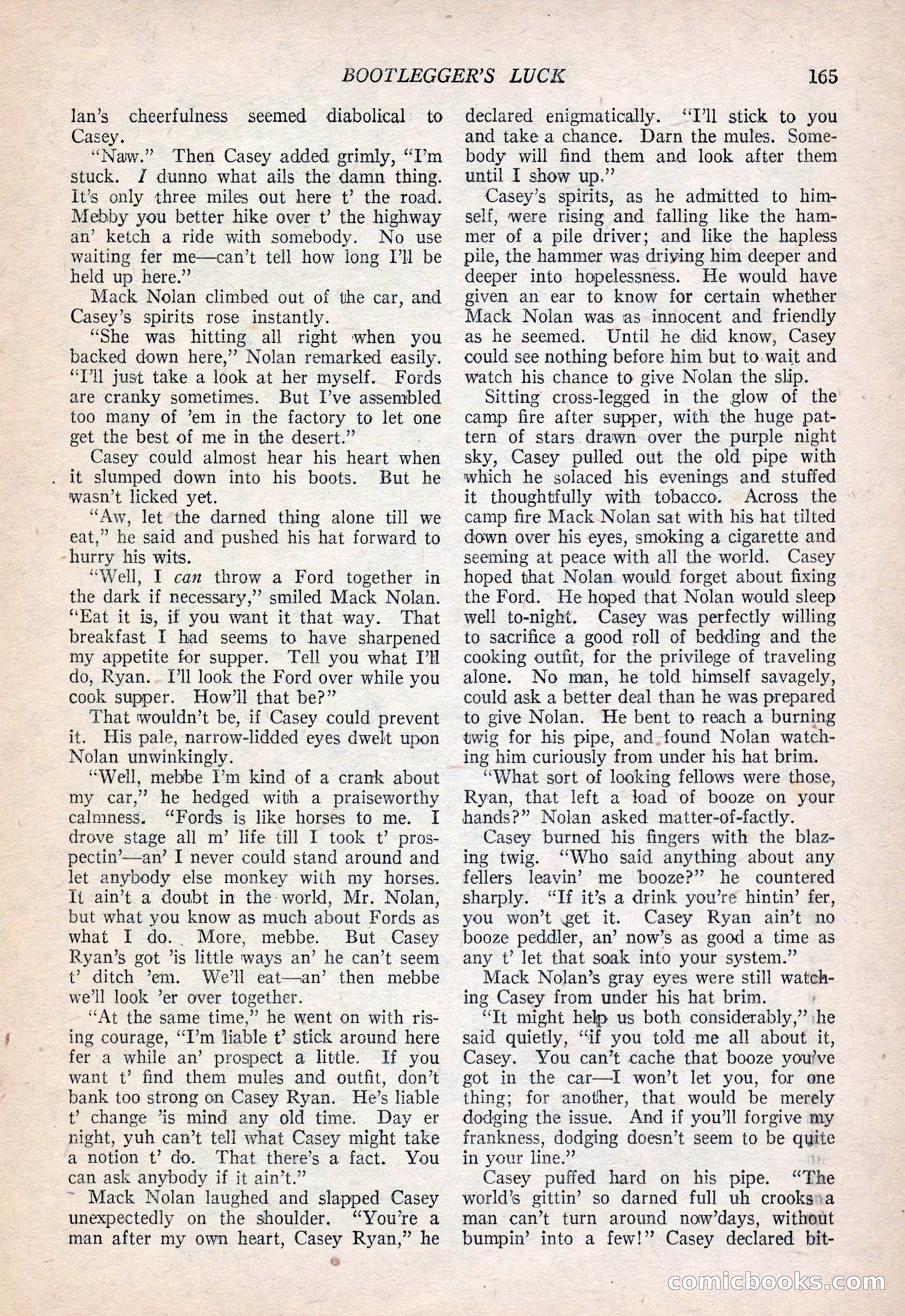The Popular Magazine, September 20, 1922 — page 167 of 195