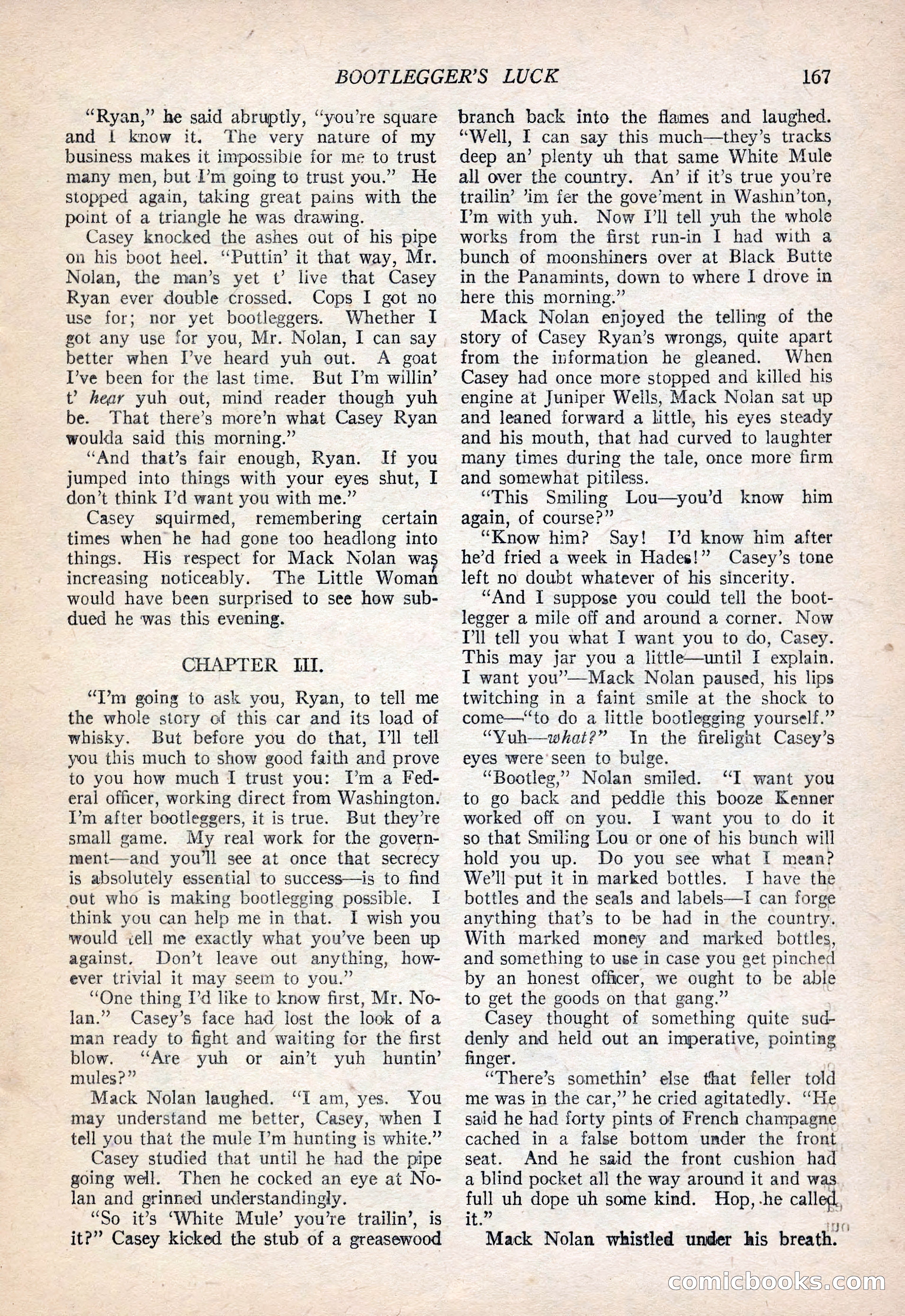The Popular Magazine, September 20, 1922 — page 169 of 195