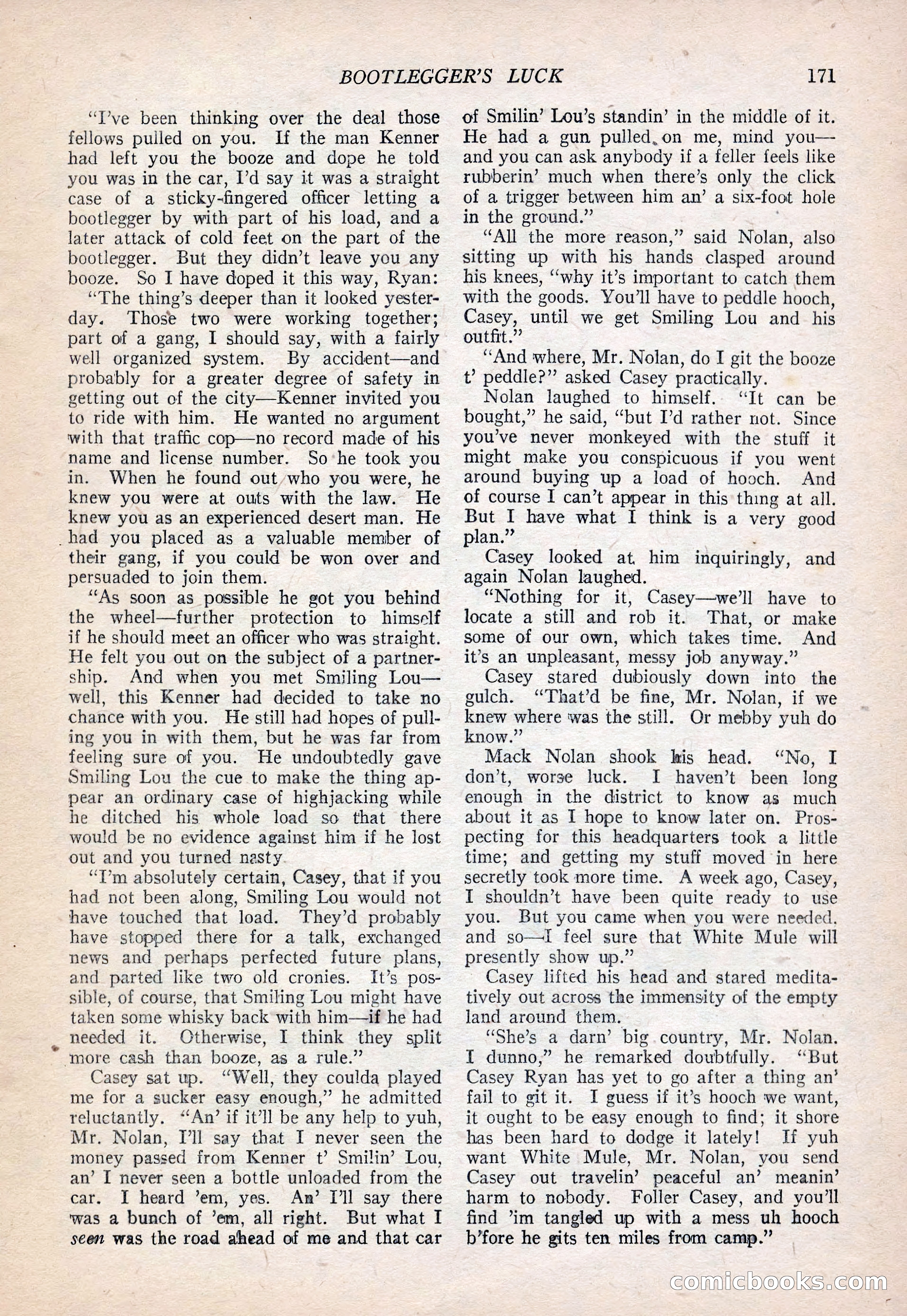 The Popular Magazine, September 20, 1922 — page 173 of 195