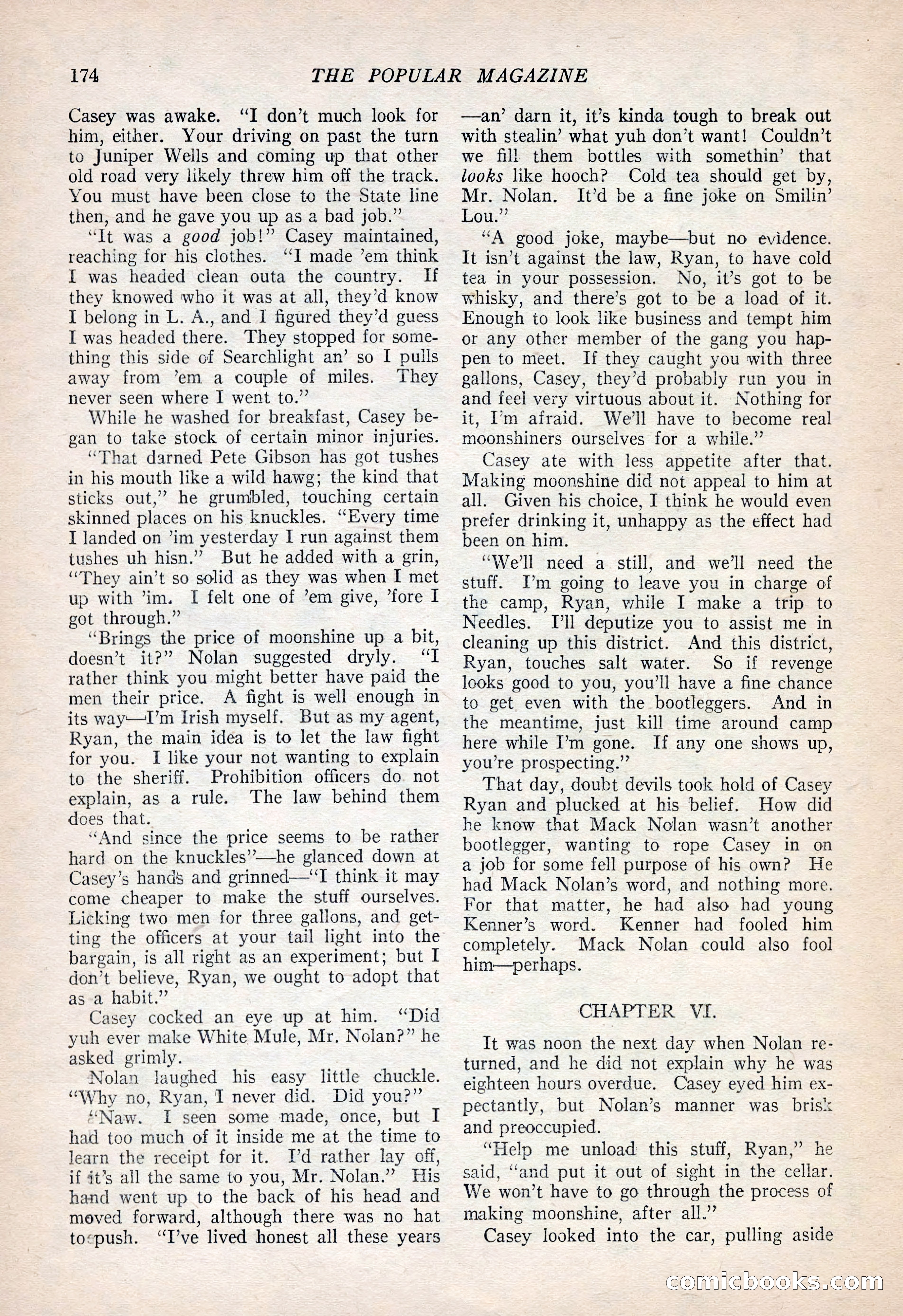 The Popular Magazine, September 20, 1922 — page 176 of 195