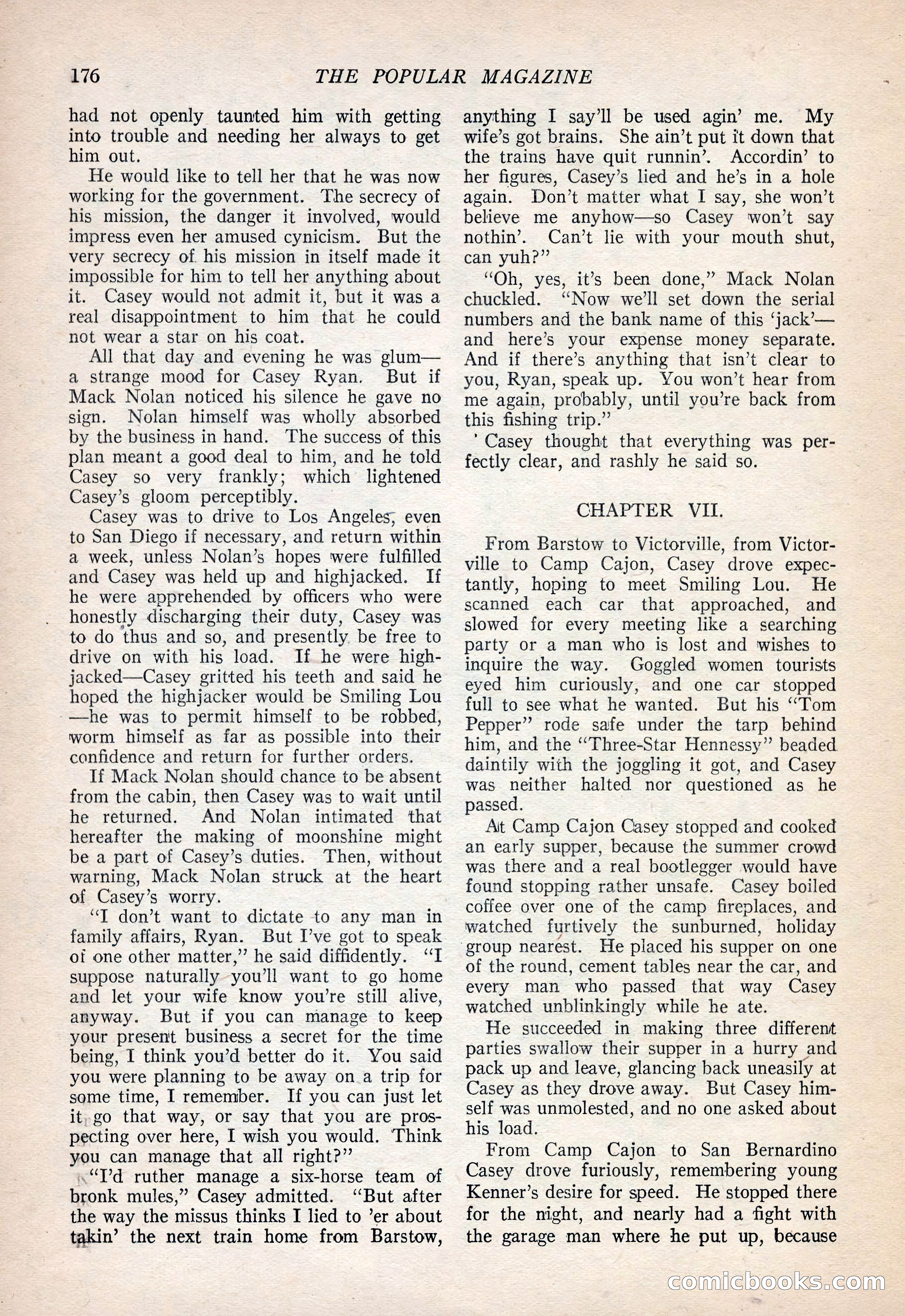 The Popular Magazine, September 20, 1922 — page 178 of 195