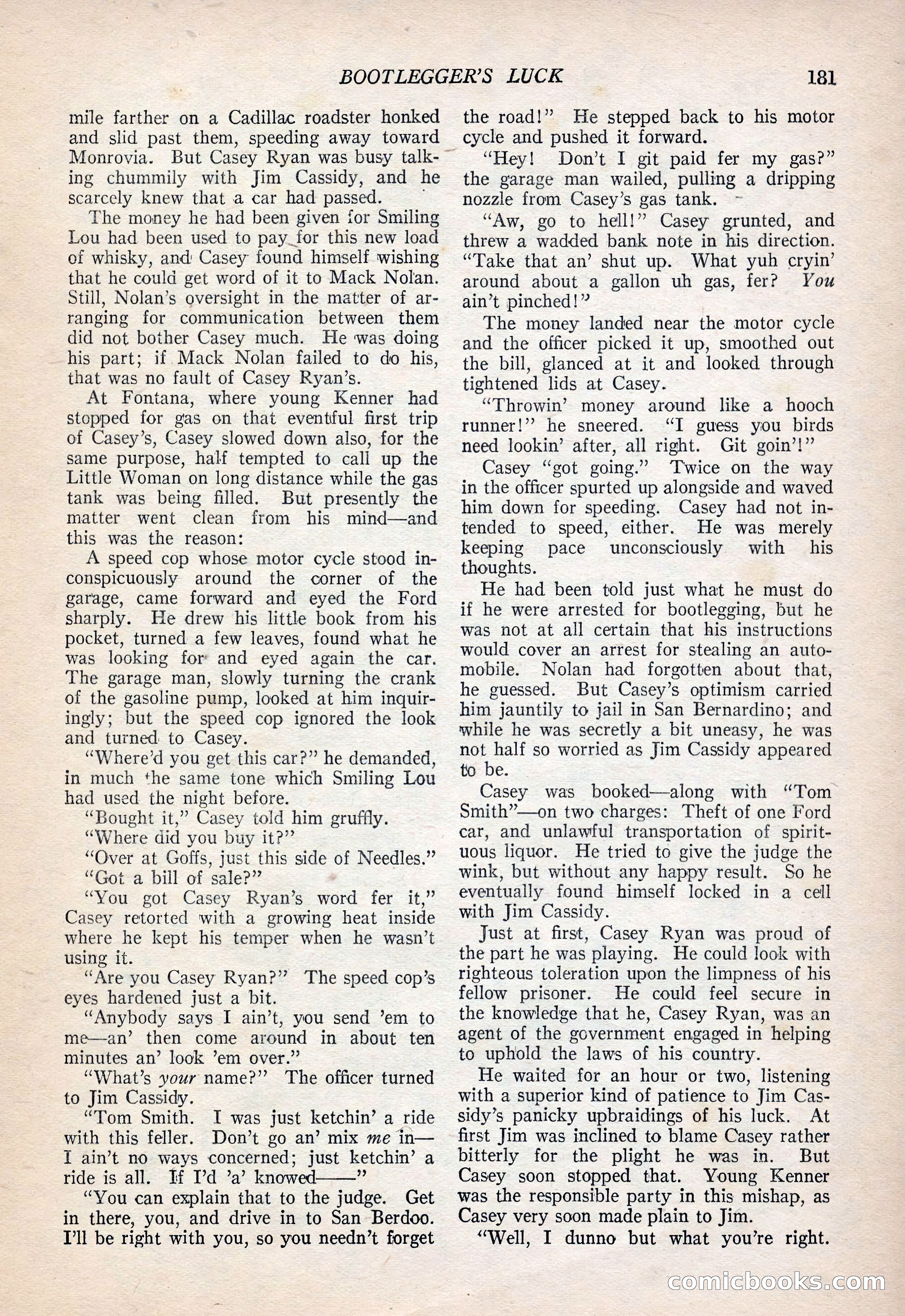 The Popular Magazine, September 20, 1922 — page 183 of 195