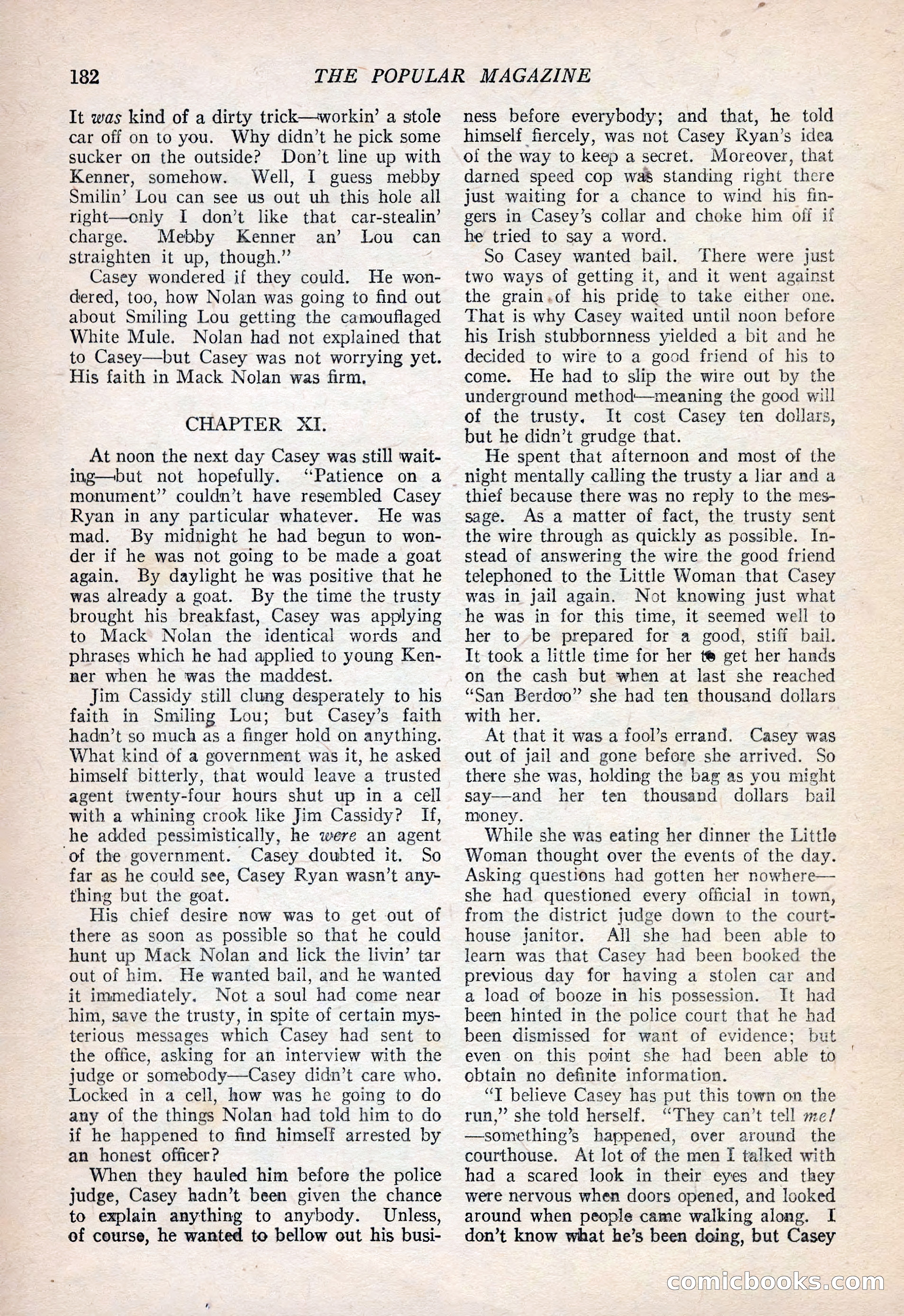 The Popular Magazine, September 20, 1922 — page 184 of 195