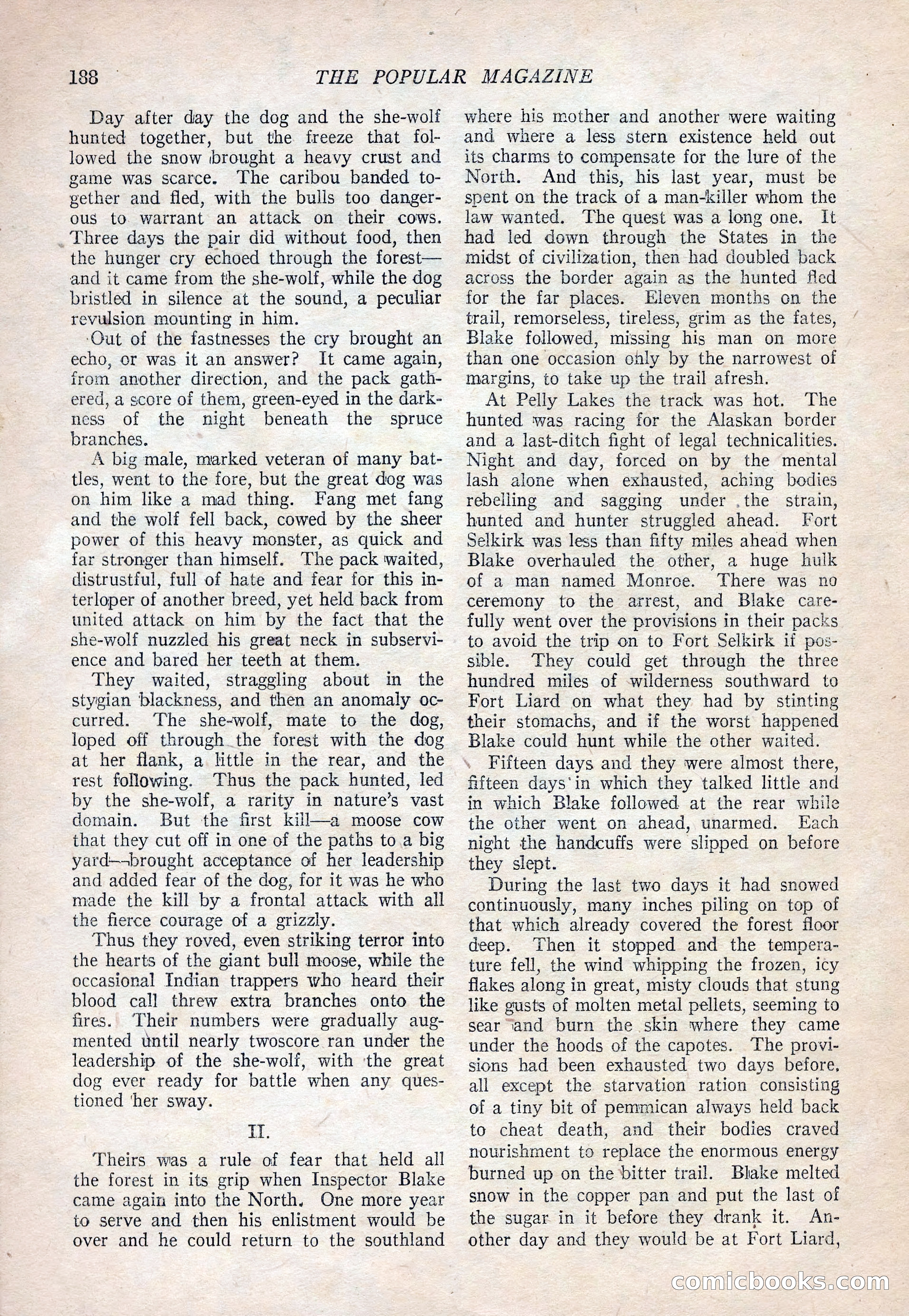 The Popular Magazine, September 20, 1922 — page 190 of 195