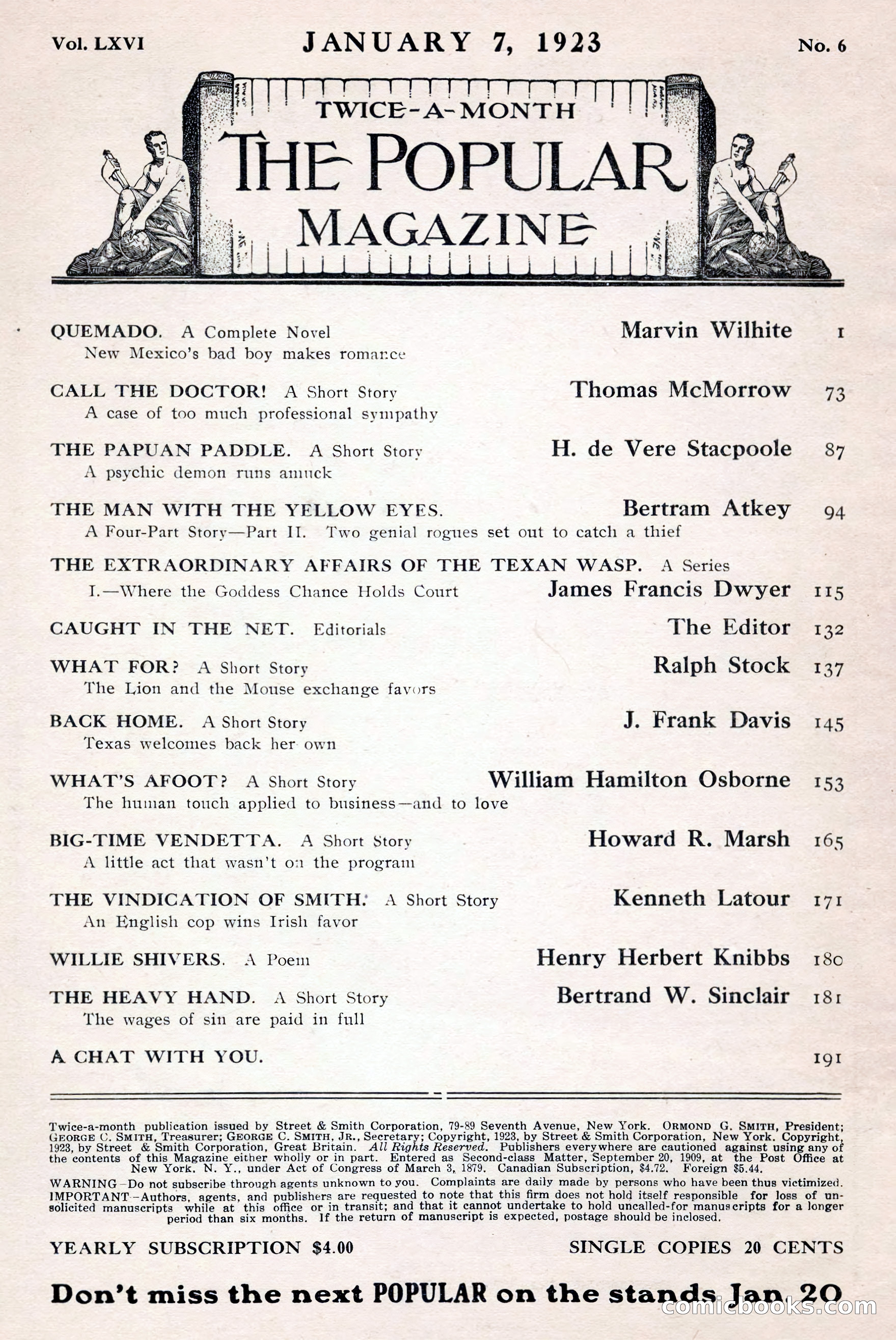 The Popular Magazine — page 4 of 212