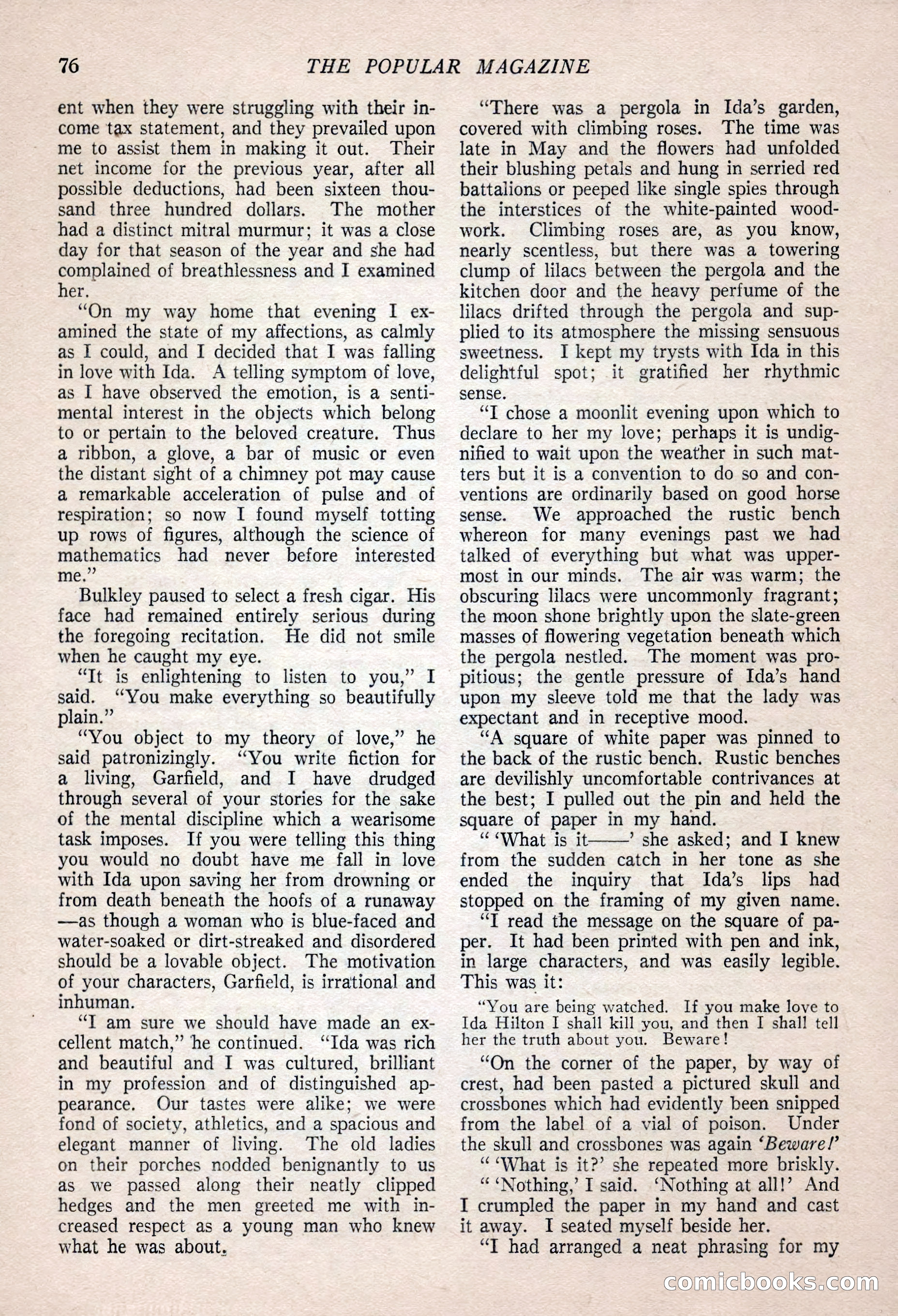 The Popular Magazine — page 86 of 212