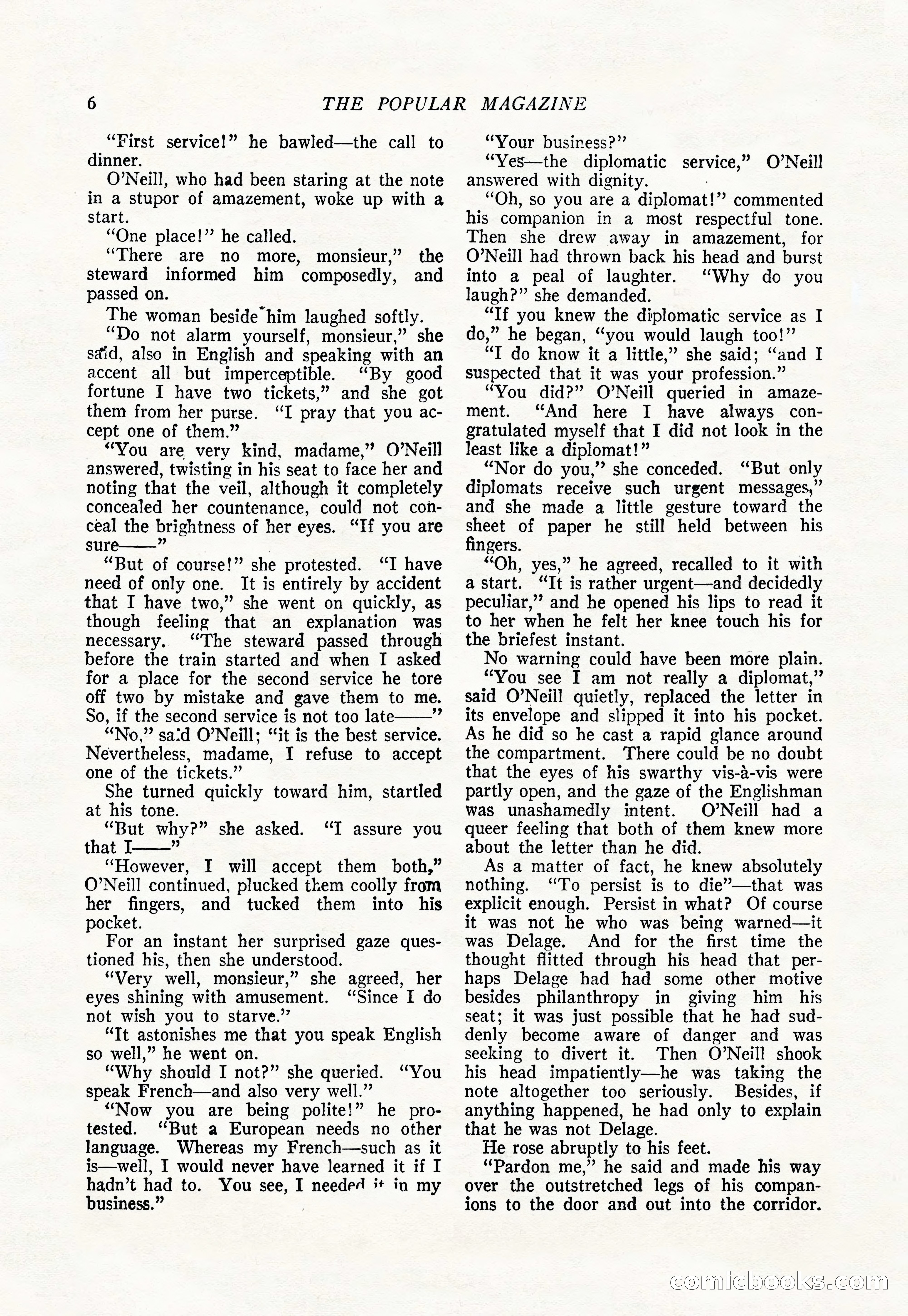The Popular Magazine, August 20, 1923 — page 8 of 196