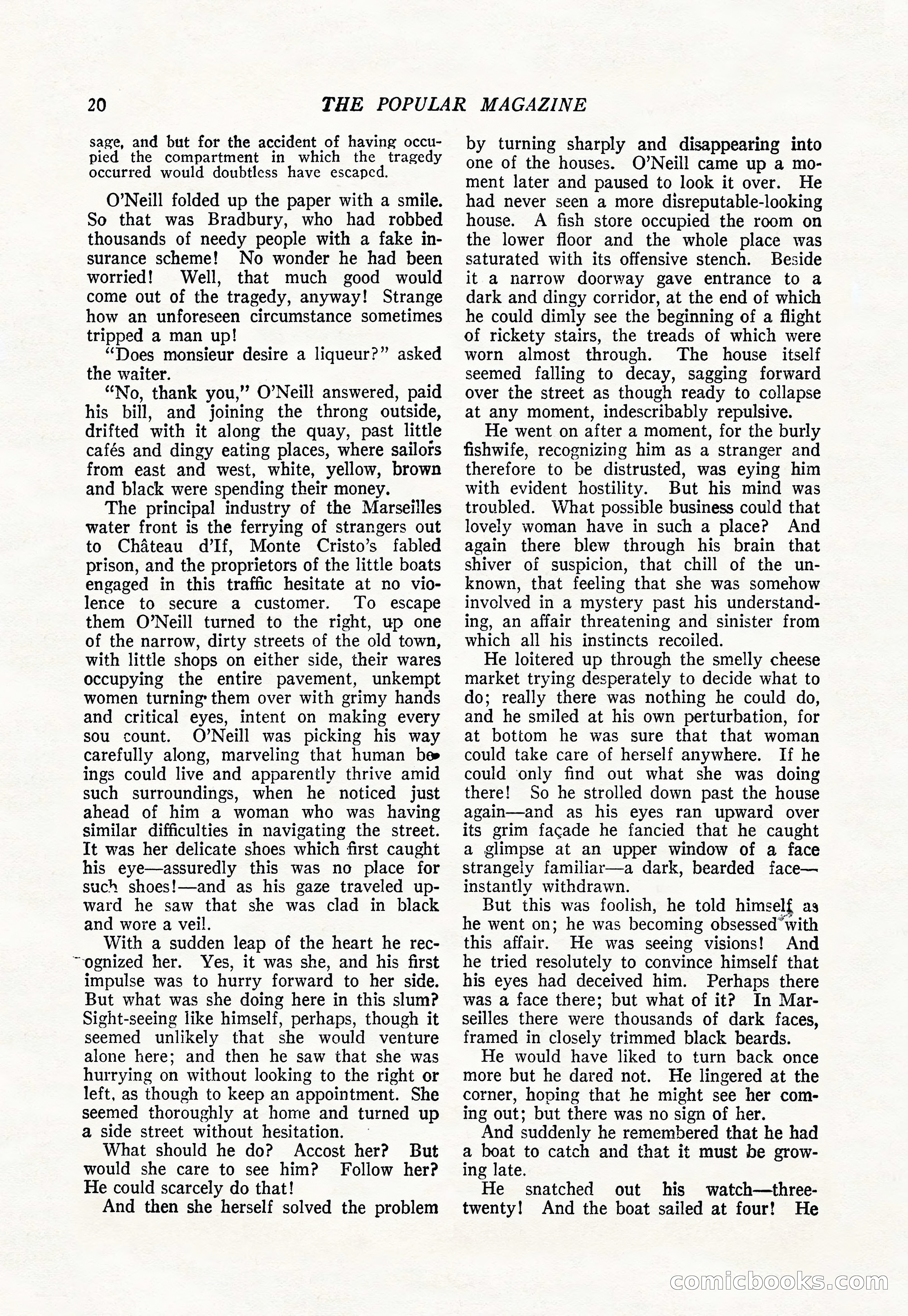 The Popular Magazine, August 20, 1923 — page 22 of 196