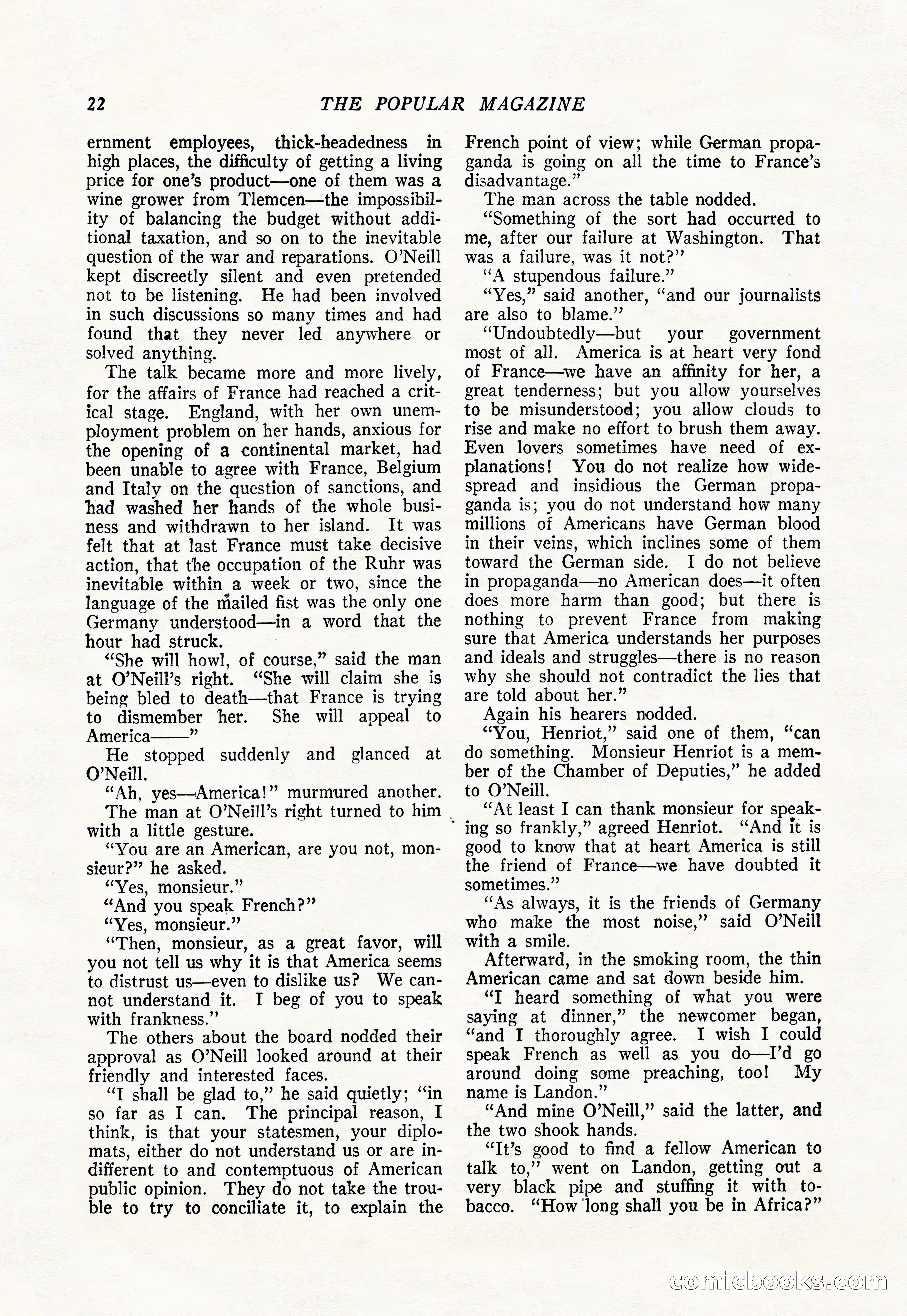 The Popular Magazine, August 20, 1923 — page 24 of 196