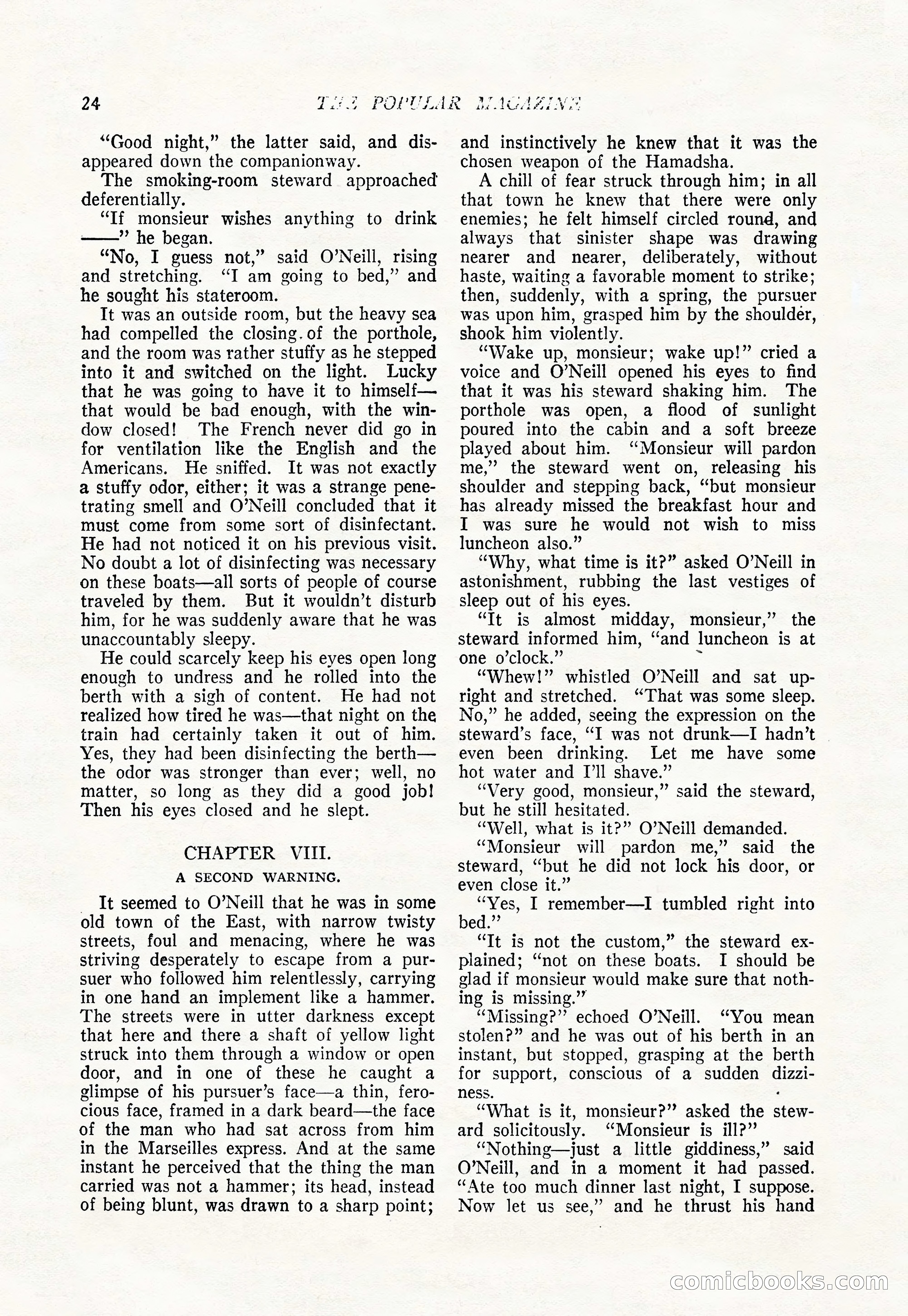 The Popular Magazine, August 20, 1923 — page 26 of 196