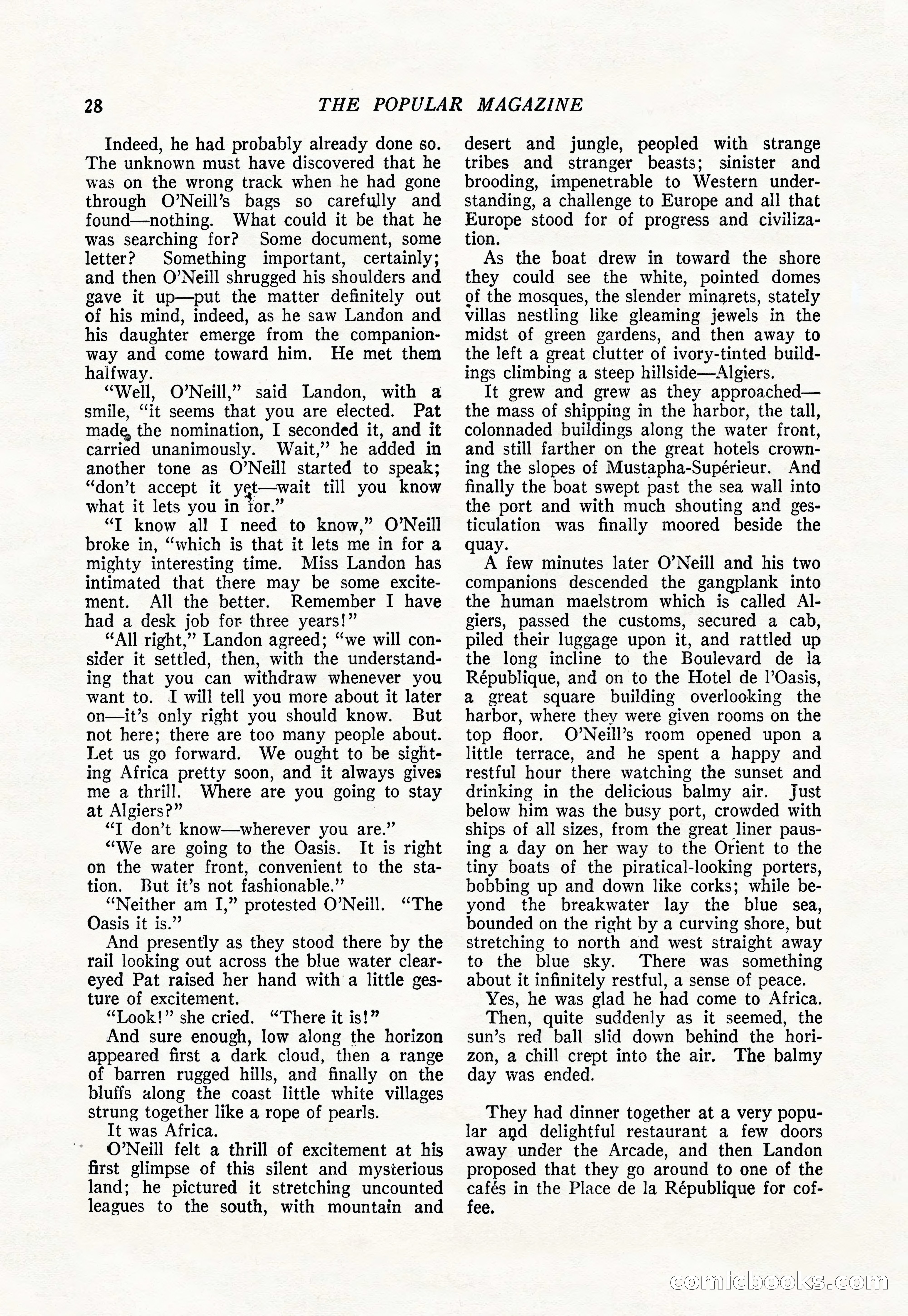 The Popular Magazine, August 20, 1923 — page 30 of 196