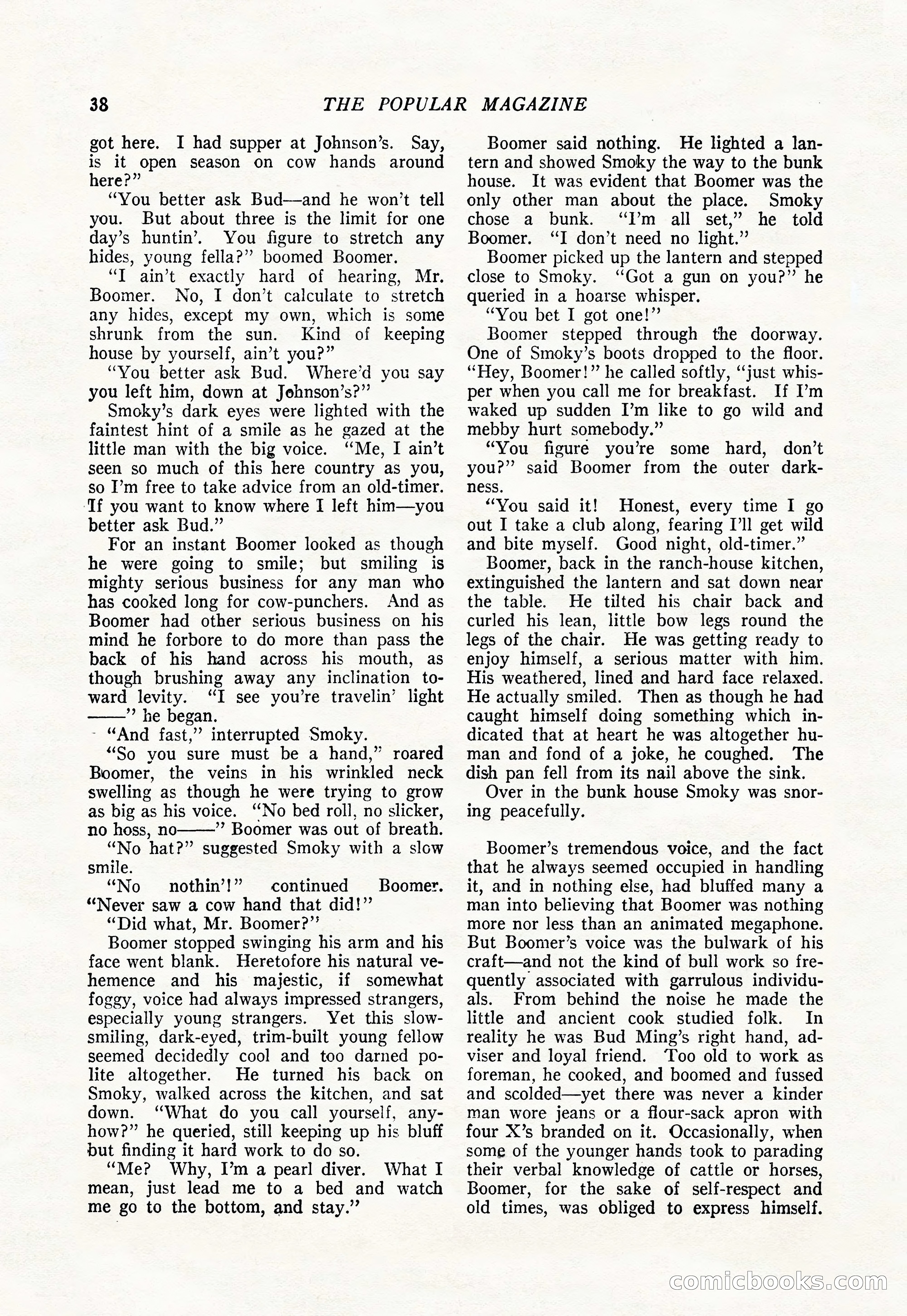 The Popular Magazine, August 20, 1923 — page 40 of 196