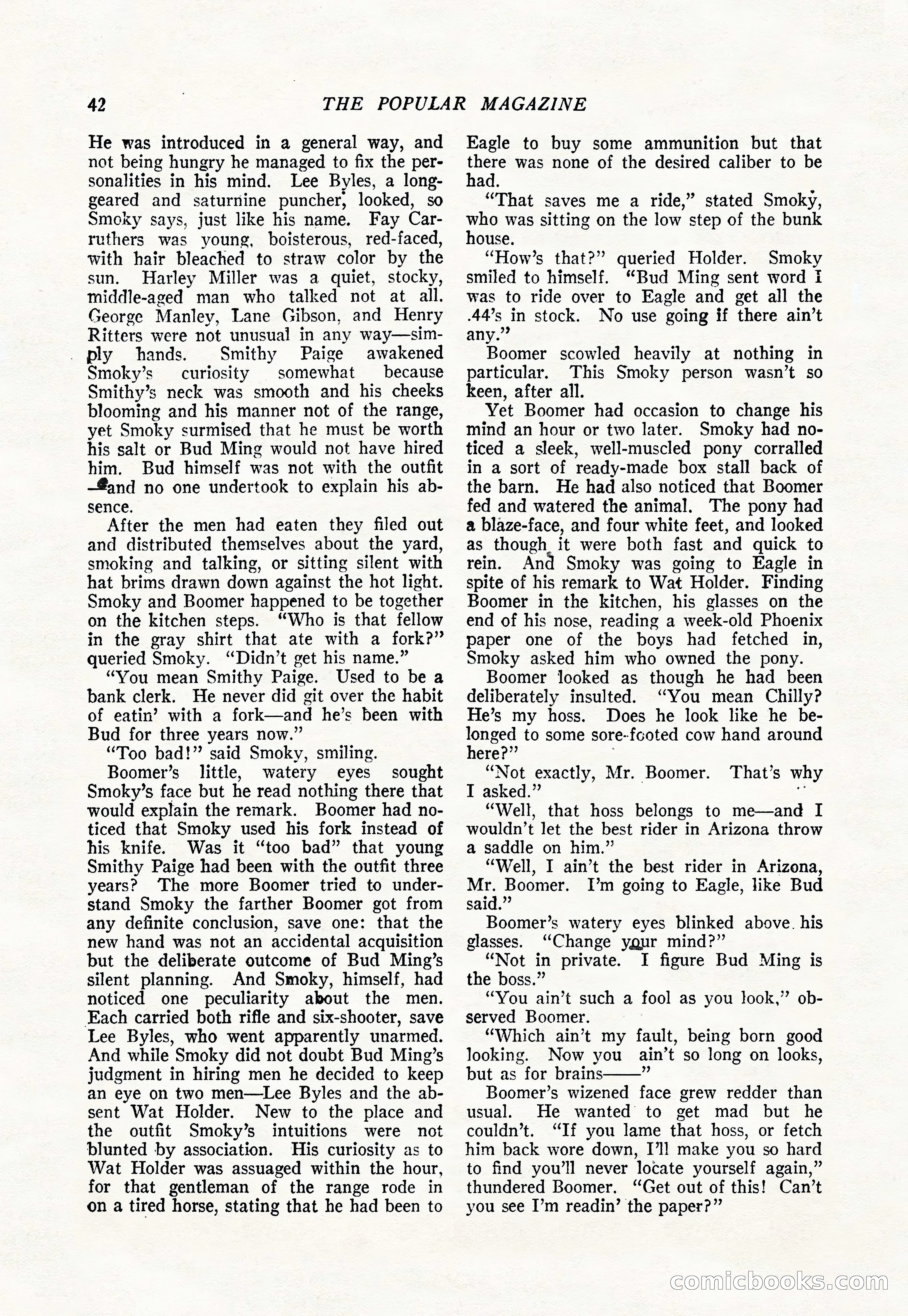 The Popular Magazine, August 20, 1923 — page 44 of 196