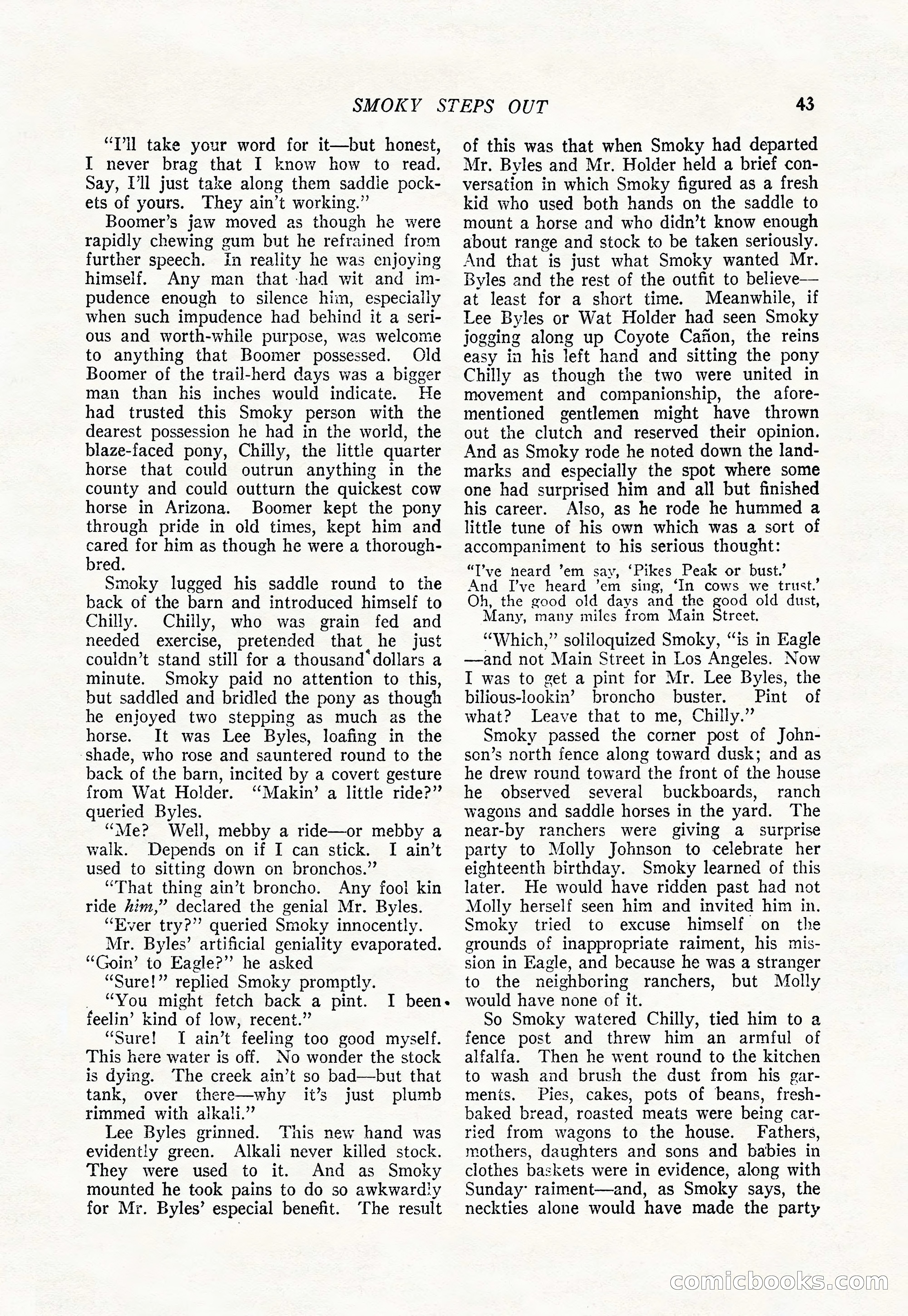 The Popular Magazine, August 20, 1923 — page 45 of 196