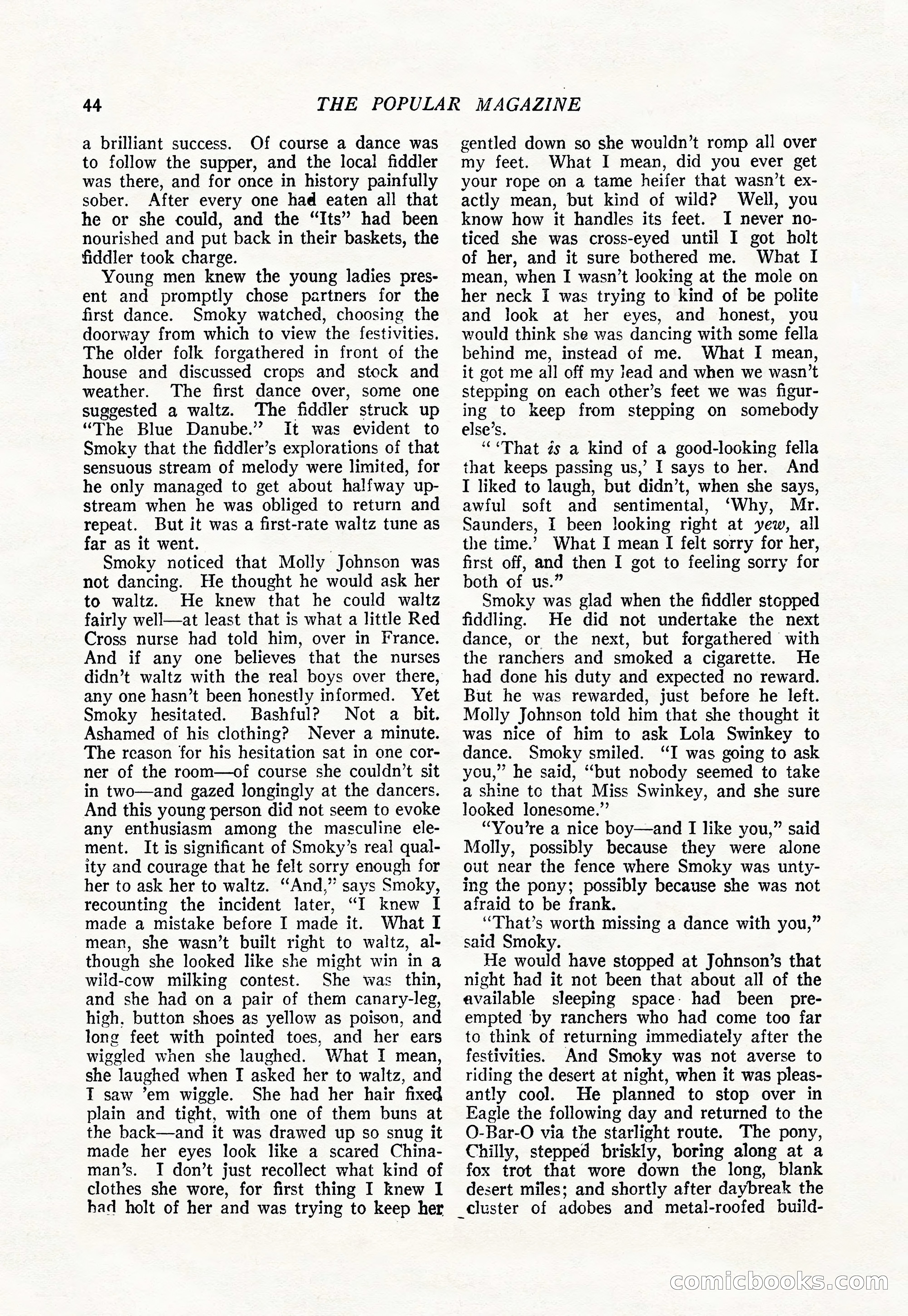 The Popular Magazine, August 20, 1923 — page 46 of 196